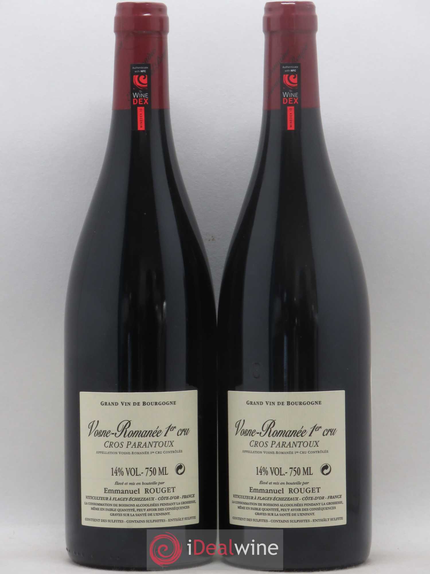 Vosne-Romanée 1er Cru Cros Parantoux Emmanuel Rouget 2016 - Posten von 2 Flaschen - 1