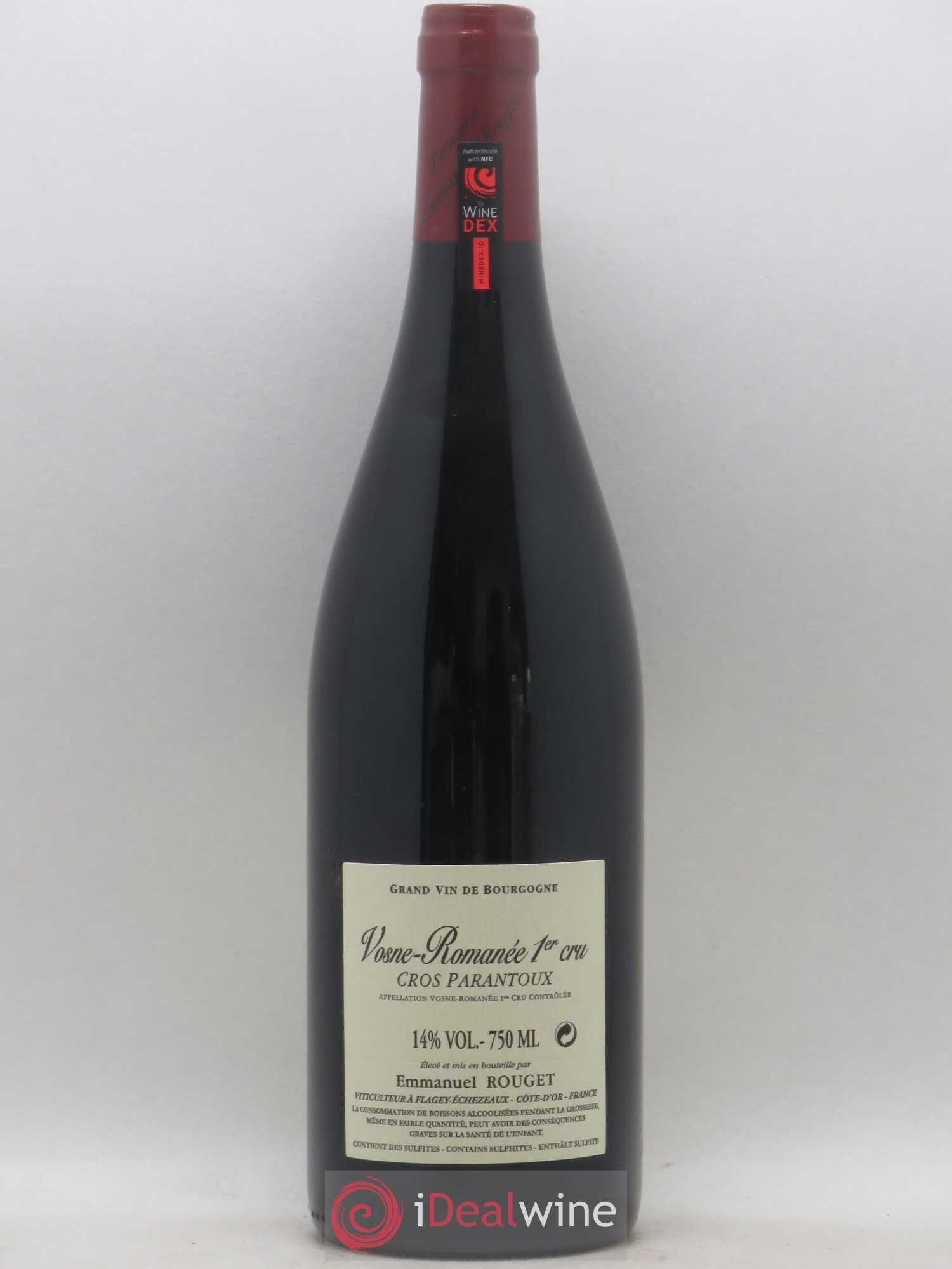 Vosne-Romanée 1er Cru Cros Parantoux Emmanuel Rouget 2016 - Posten von 1 Flasche - 1