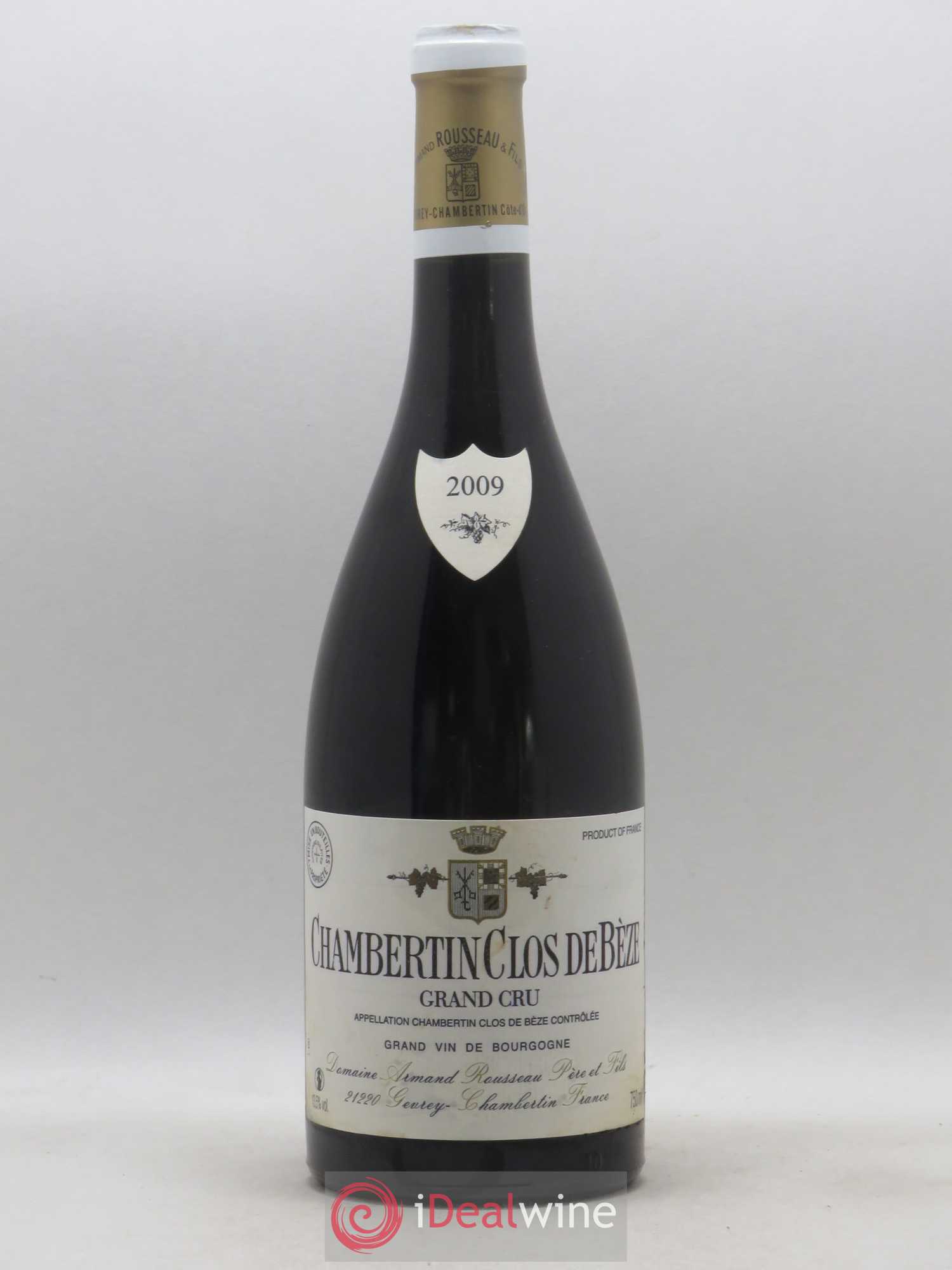 Chambertin Clos de Bèze Grand Cru Armand Rousseau (Domaine) 2009 - Lot de 1 bouteille - 0
