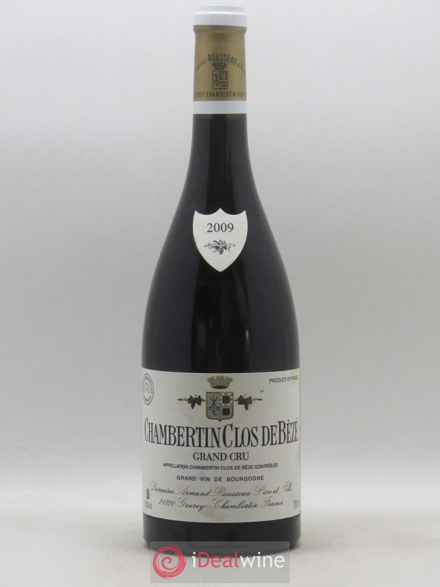 Chambertin Clos de Bèze Grand Cru Armand Rousseau (Domaine) 2009 - Lot de 1 bouteille - 0