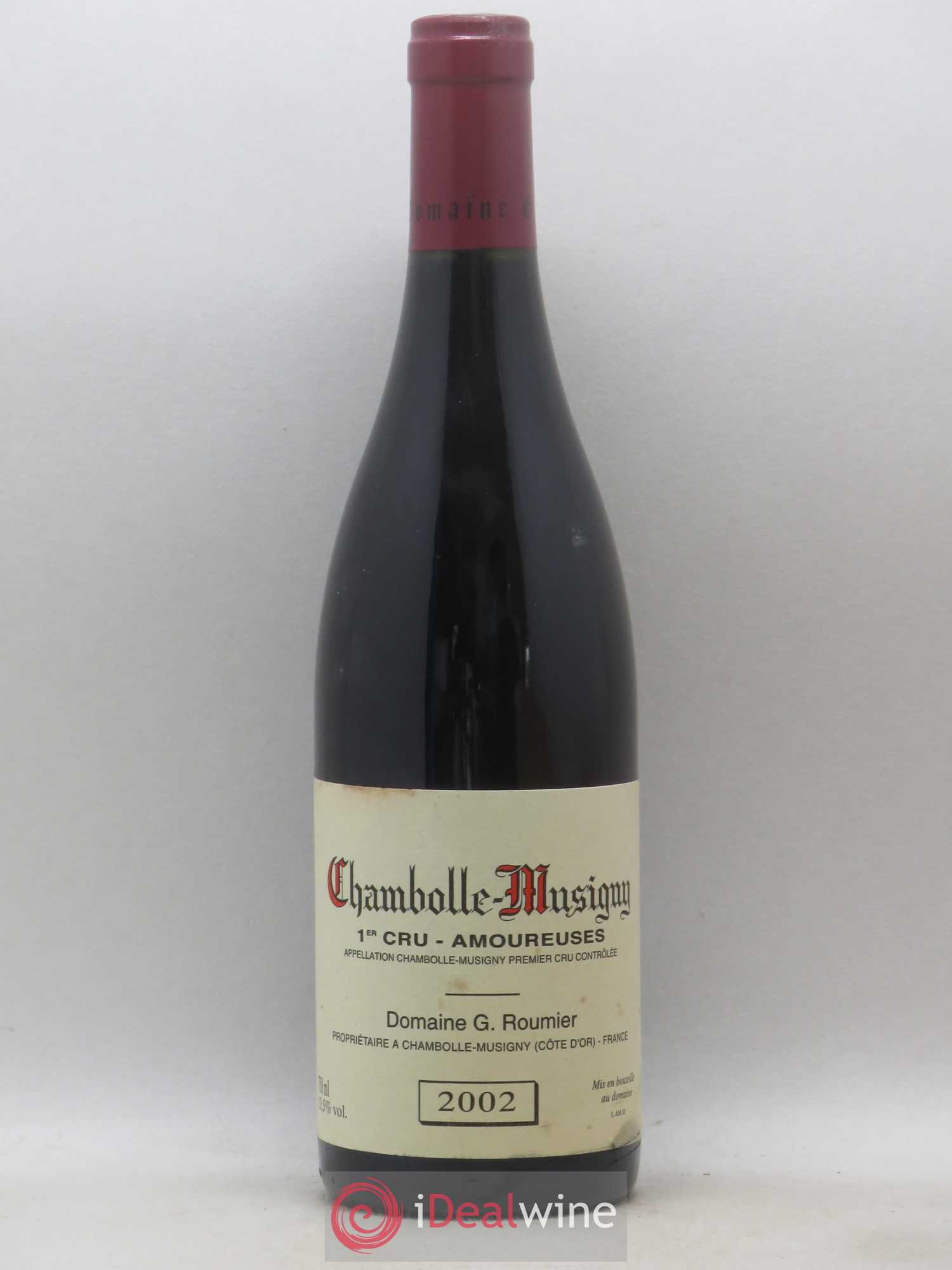 Chambolle-Musigny 1er Cru Les Amoureuses Georges Roumier (Domaine) 2002 - Lot de 1 bouteille - 0