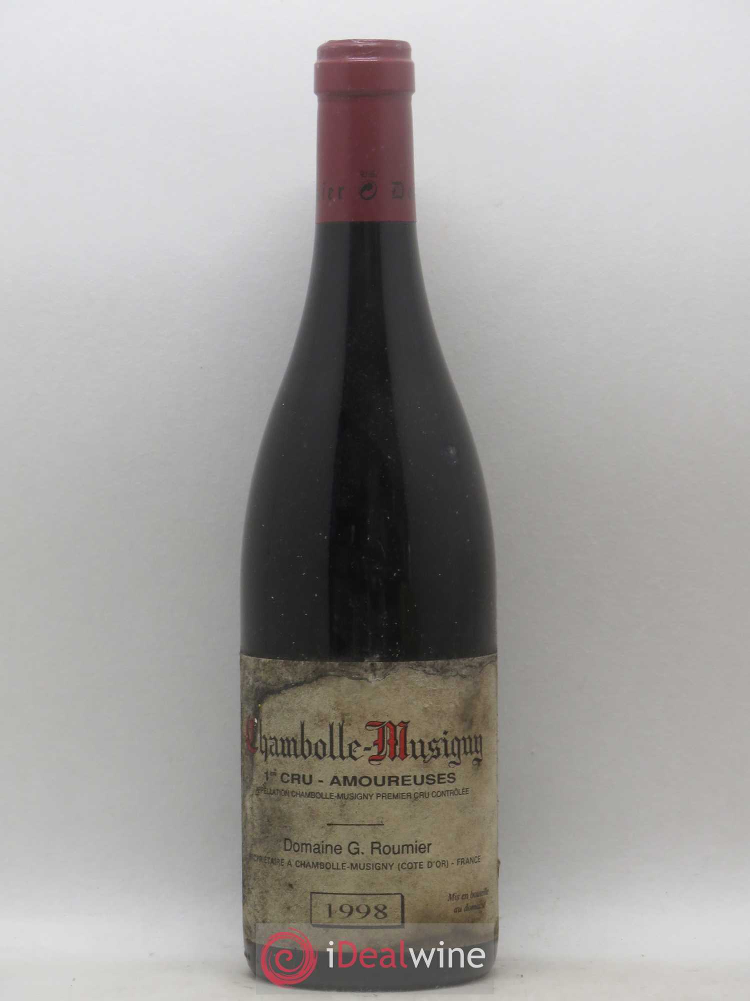 Chambolle-Musigny 1er Cru Les Amoureuses Georges Roumier (Domaine) 1998 - Lot de 1 bouteille - 0
