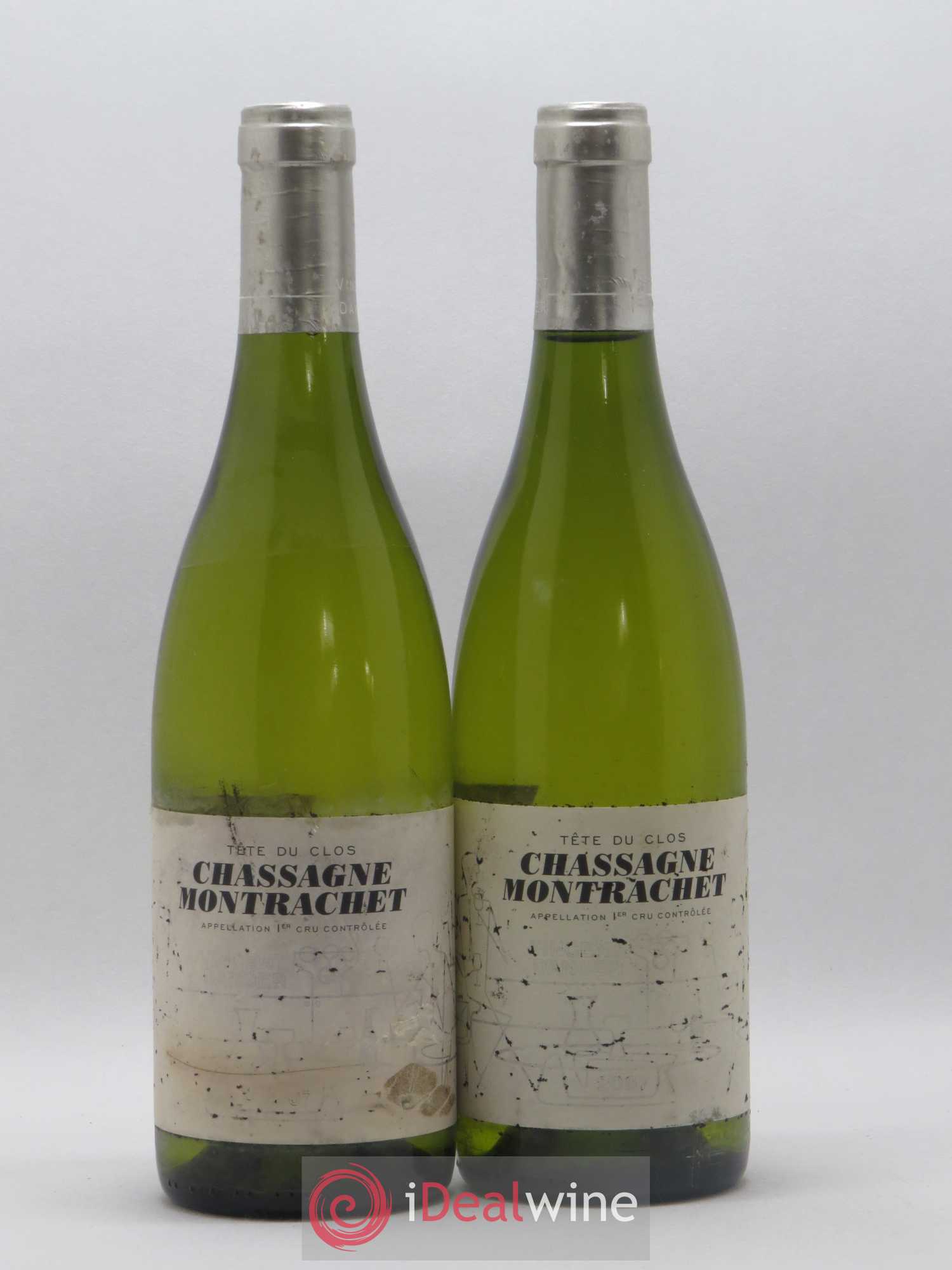 Chassagne-Montrachet 1er Cru (Morgeot) Tête du Clos Vincent Dancer 2007 - Lot de 2 bouteilles - 0