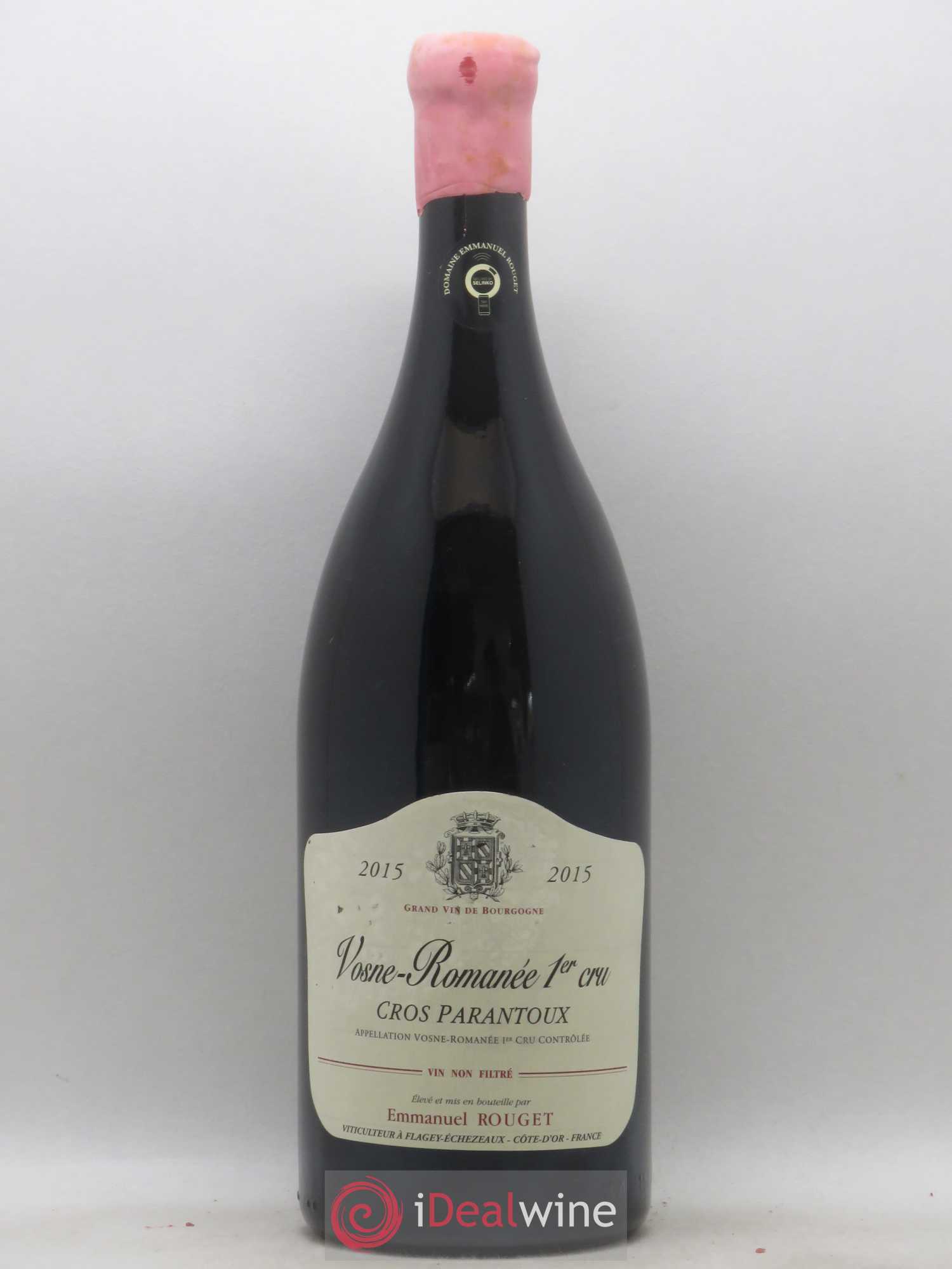 Vosne-Romanée 1er Cru Cros Parantoux Emmanuel Rouget 2015 - Lot de 1 magnum - 0