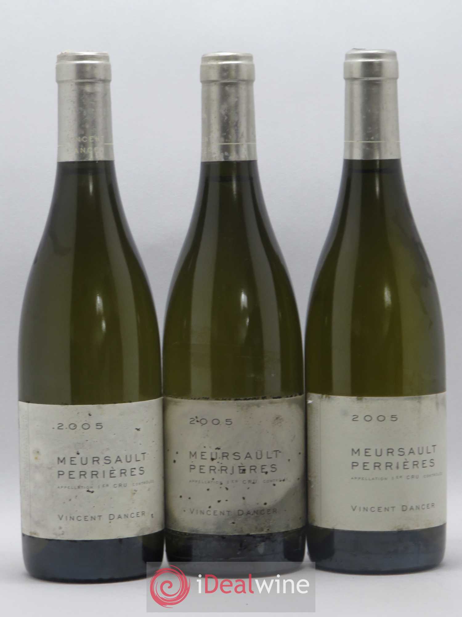 Meursault 1er Cru Perrières Vincent Dancer 2005 - Lot de 3 bouteilles - 0