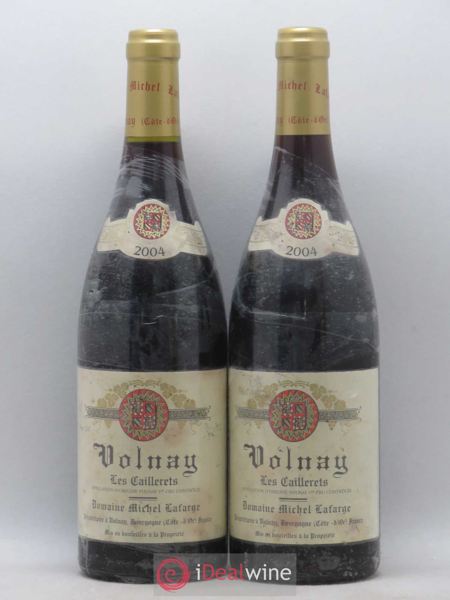 Volnay 1er Cru Les Caillerets Lafarge (Domaine) 2004 - Lot de 2 bouteilles - 0