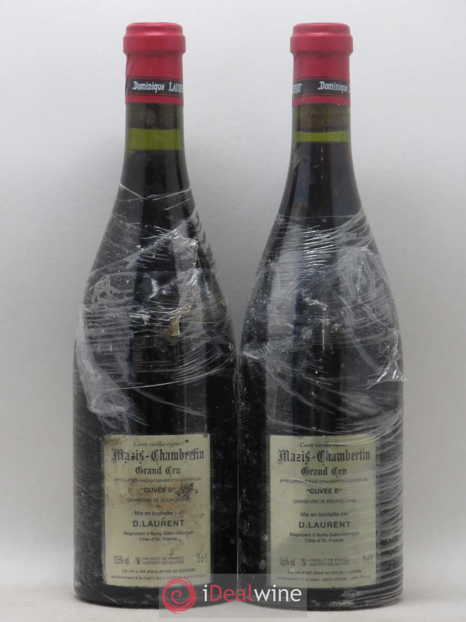 Mazis-Chambertin Grand Cru Dominique Laurent Cuvée B Grande Cuvée Vieilles Vignes 2005 - Posten von 2 Flaschen - 1