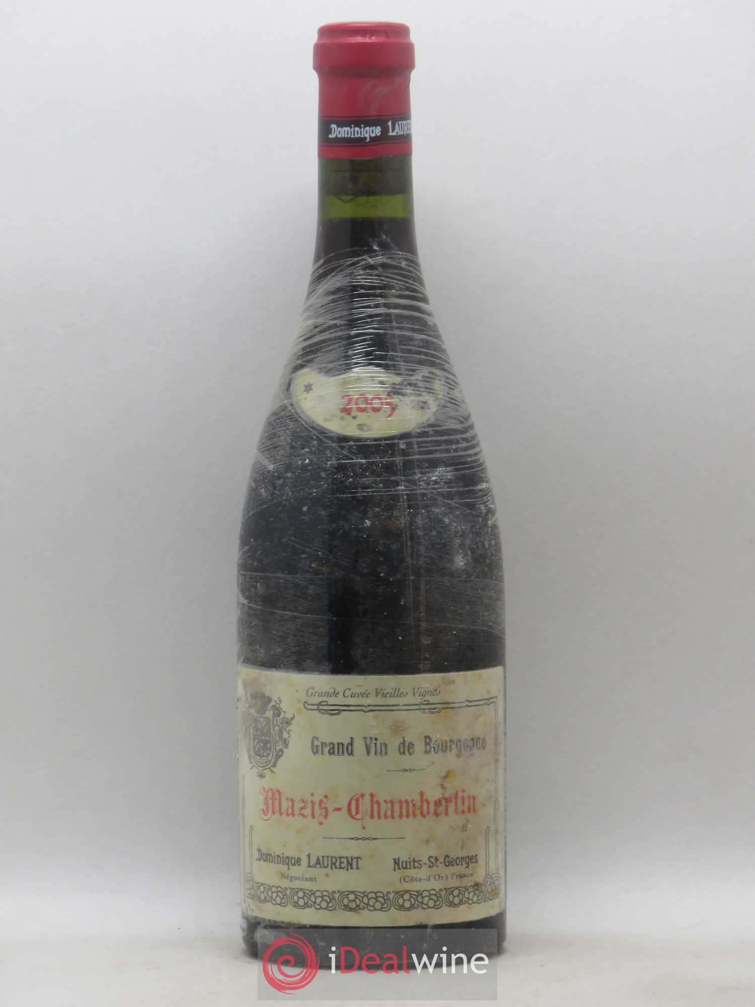 Mazis-Chambertin Grand Cru Dominique Laurent Cuvée B Grande Cuvée Vieilles Vignes 2005 - Posten von 1 Flasche - 0