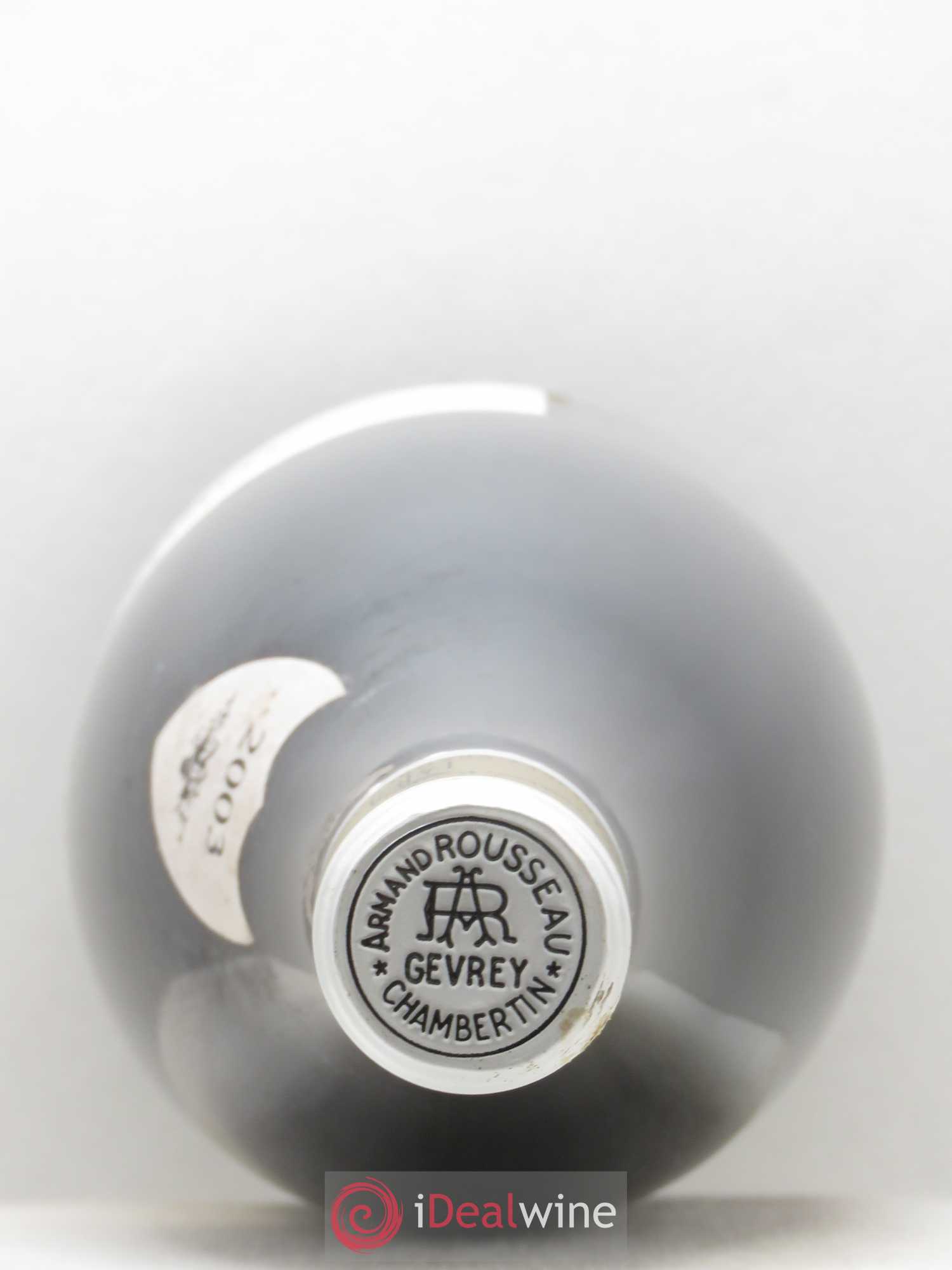 Chambertin Clos de Bèze Grand Cru Armand Rousseau (Domaine) 2003 - Lot de 2 bouteilles - 2