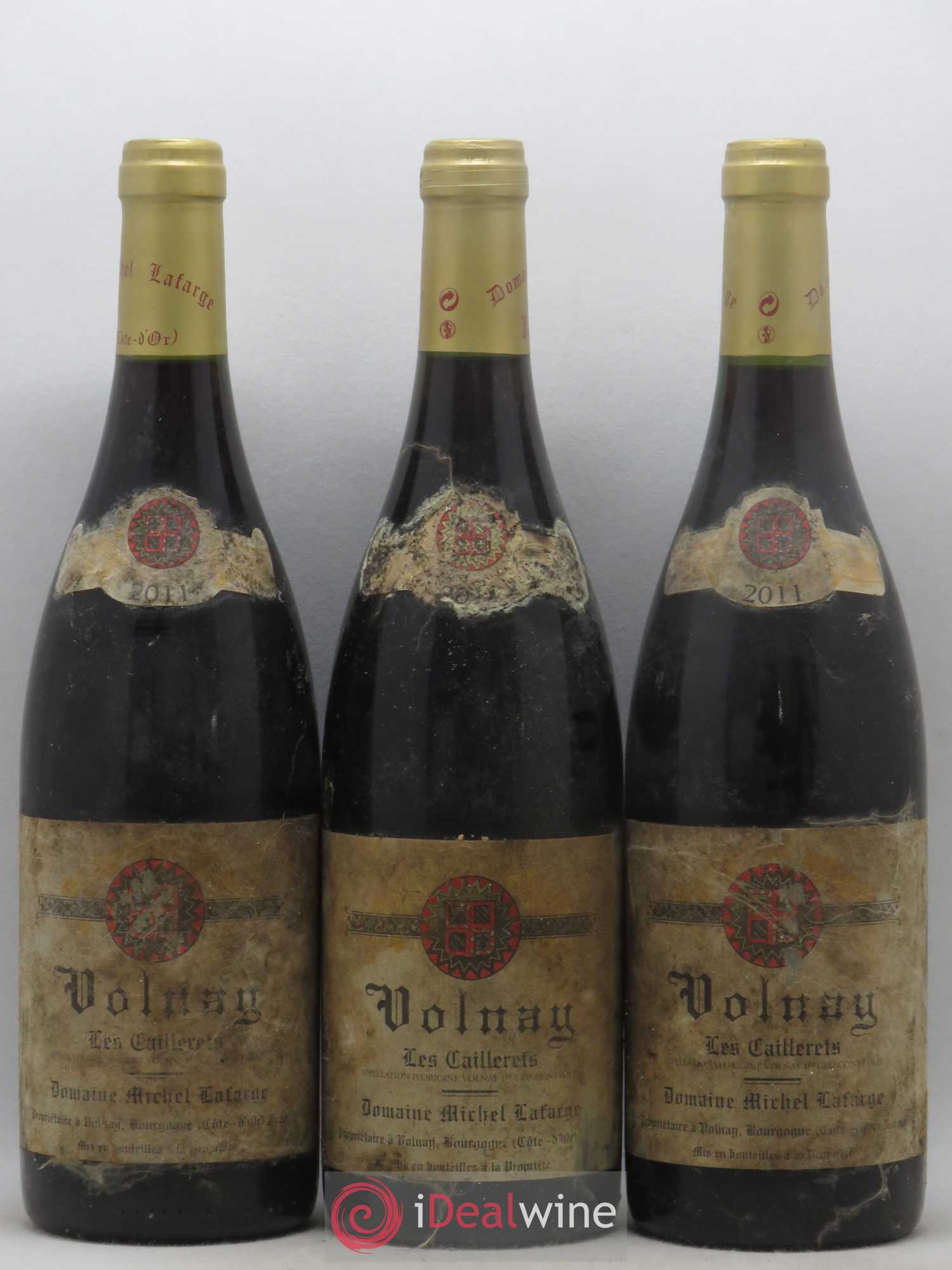 Volnay 1er Cru Les Caillerets Lafarge (Domaine) 2011 - Lot de 3 bouteilles - 0