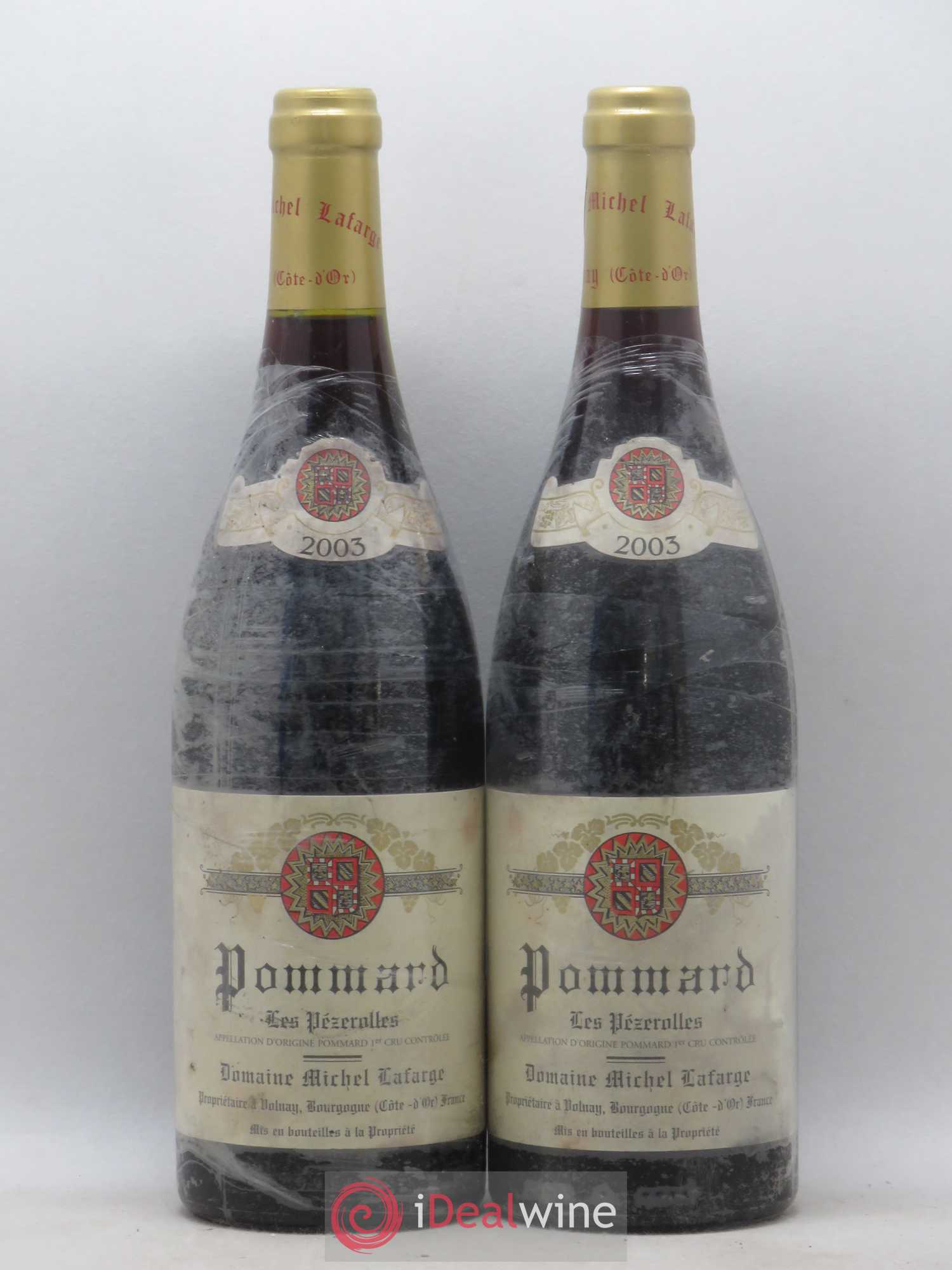 Pommard 1er Cru Les Pézerolles Lafarge (Domaine) 2003 - Lot de 2 bouteilles - 0