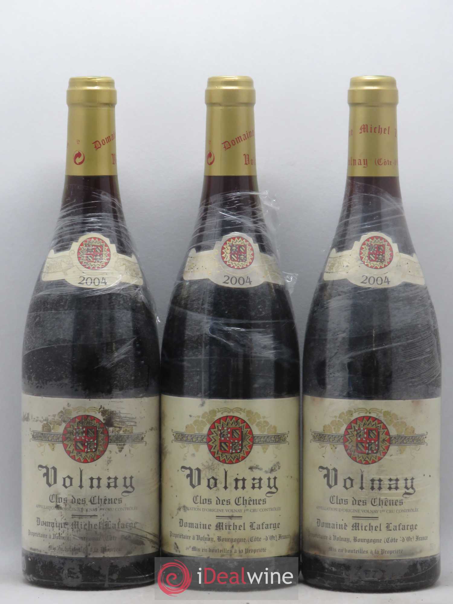Volnay 1er Cru Clos des Chênes Lafarge (Domaine) 2004 - Lot de 3 bouteilles - 0