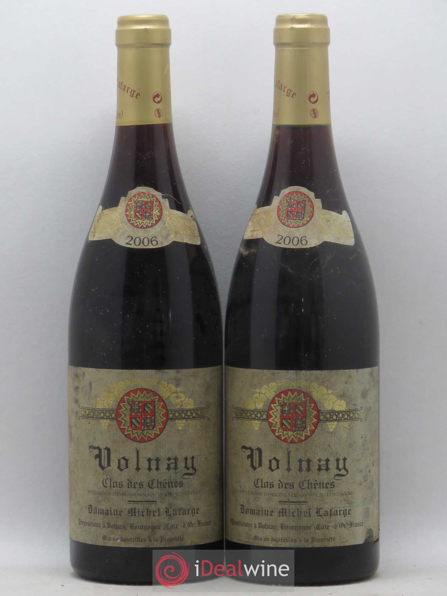 Volnay 1er Cru Clos des Chênes Lafarge (Domaine) 2006 - Lot de 2 bouteilles - 0