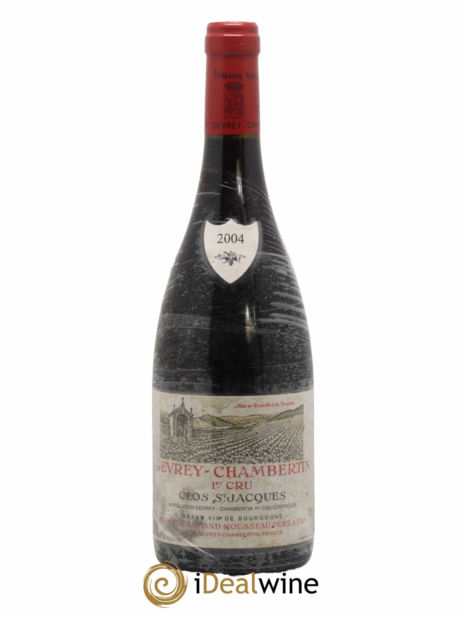 Gevrey-Chambertin 1er Cru Clos Saint-Jacques Armand Rousseau (Domaine) 2004 - Lot de 1 bouteille - 0