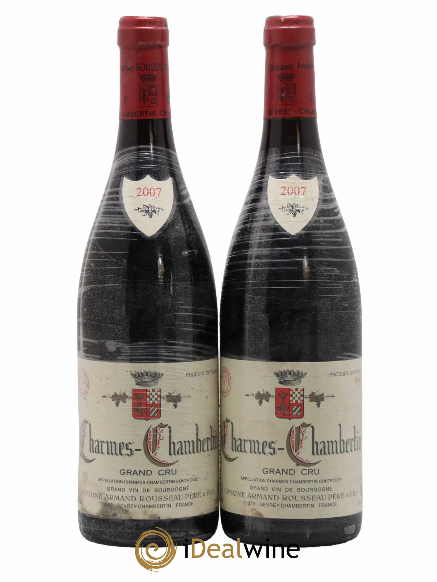 Charmes-Chambertin Grand Cru Armand Rousseau (Domaine) 2007 - Lot de 2 bouteilles - 0