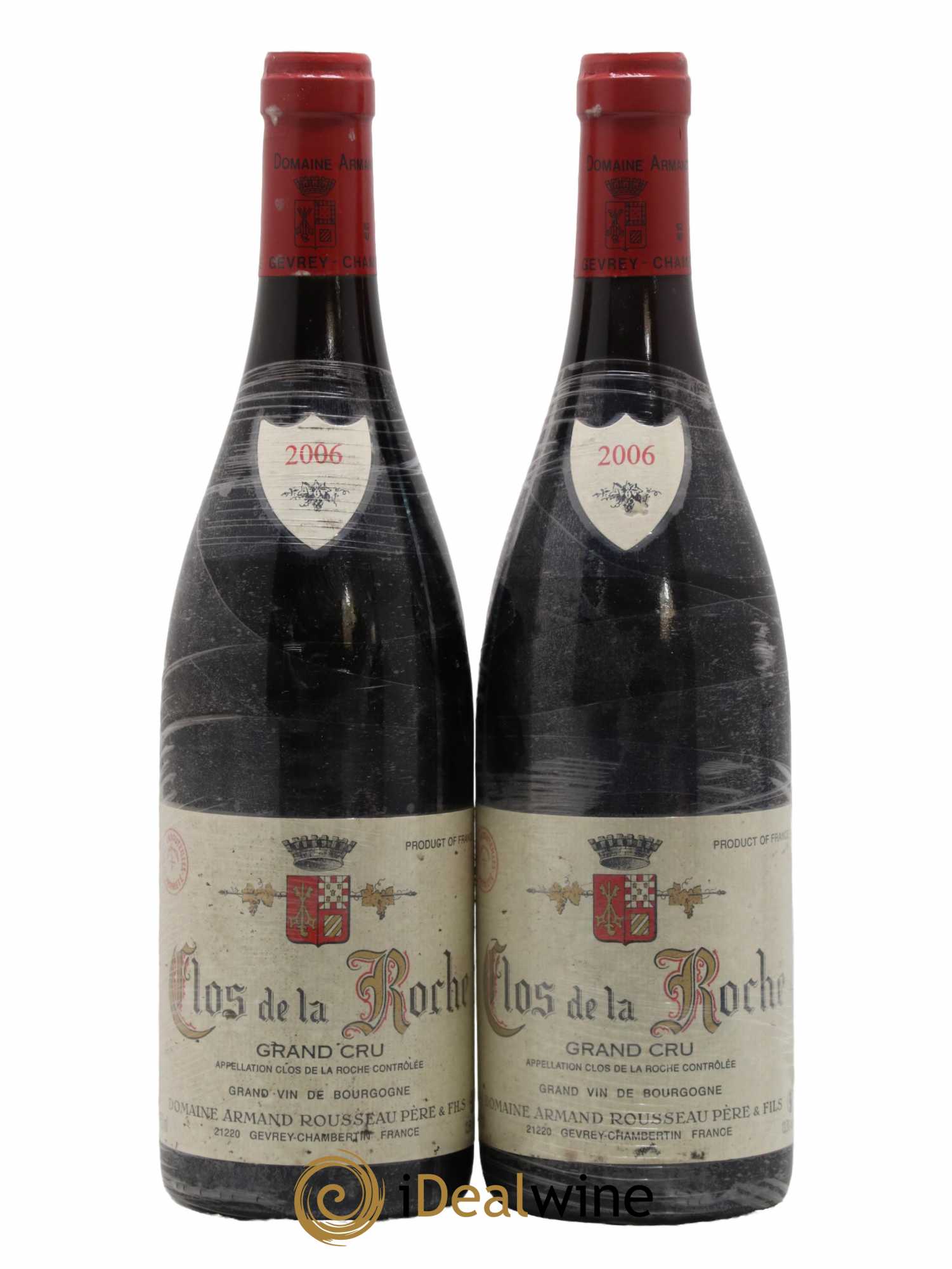 Clos de la Roche Grand Cru Armand Rousseau (Domaine) 2006 - Lot de 2 bouteilles - 0