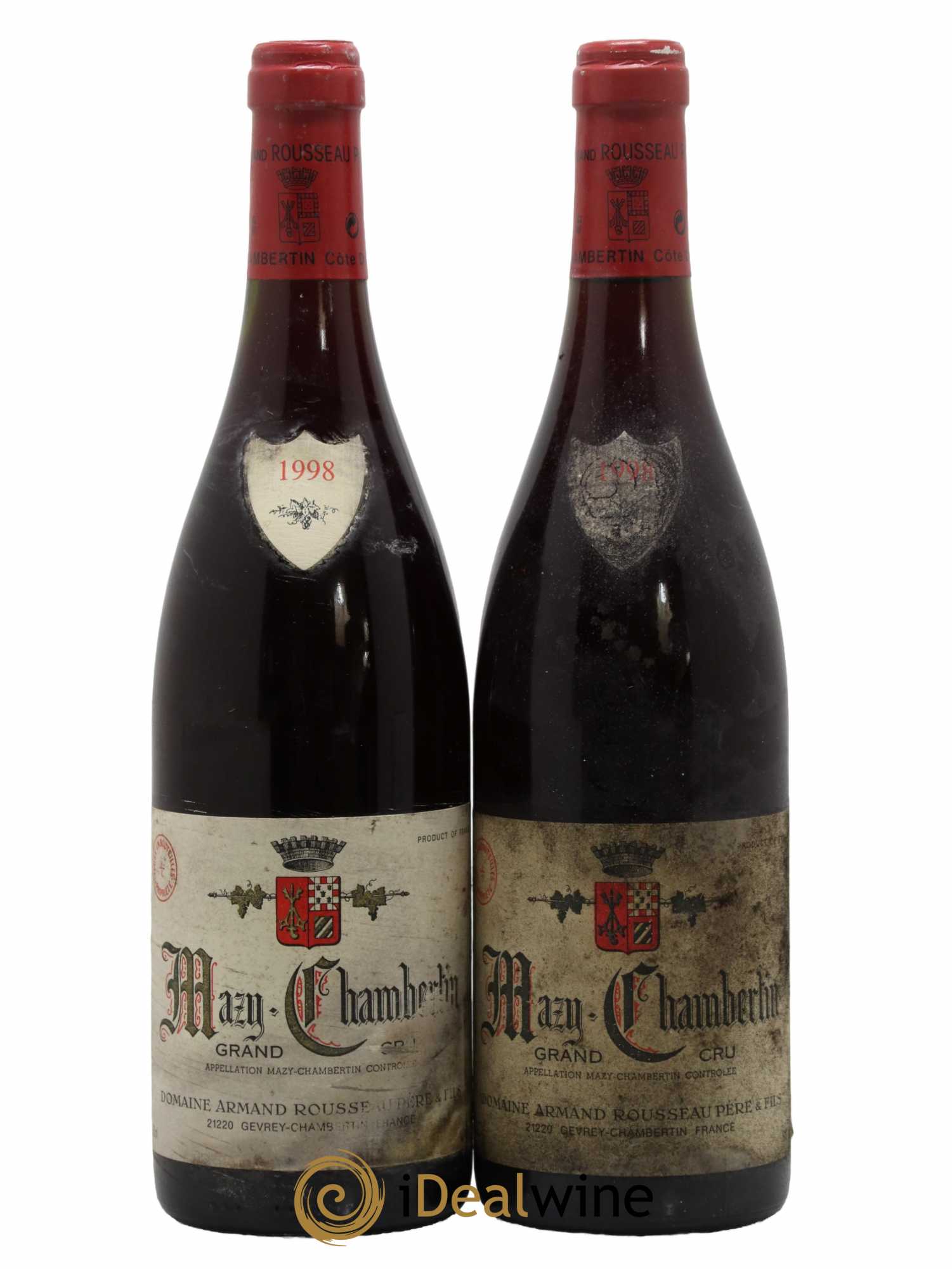 Mazis-Chambertin Grand Cru Armand Rousseau (Domaine) 1998 - Lot de 2 bouteilles - 0