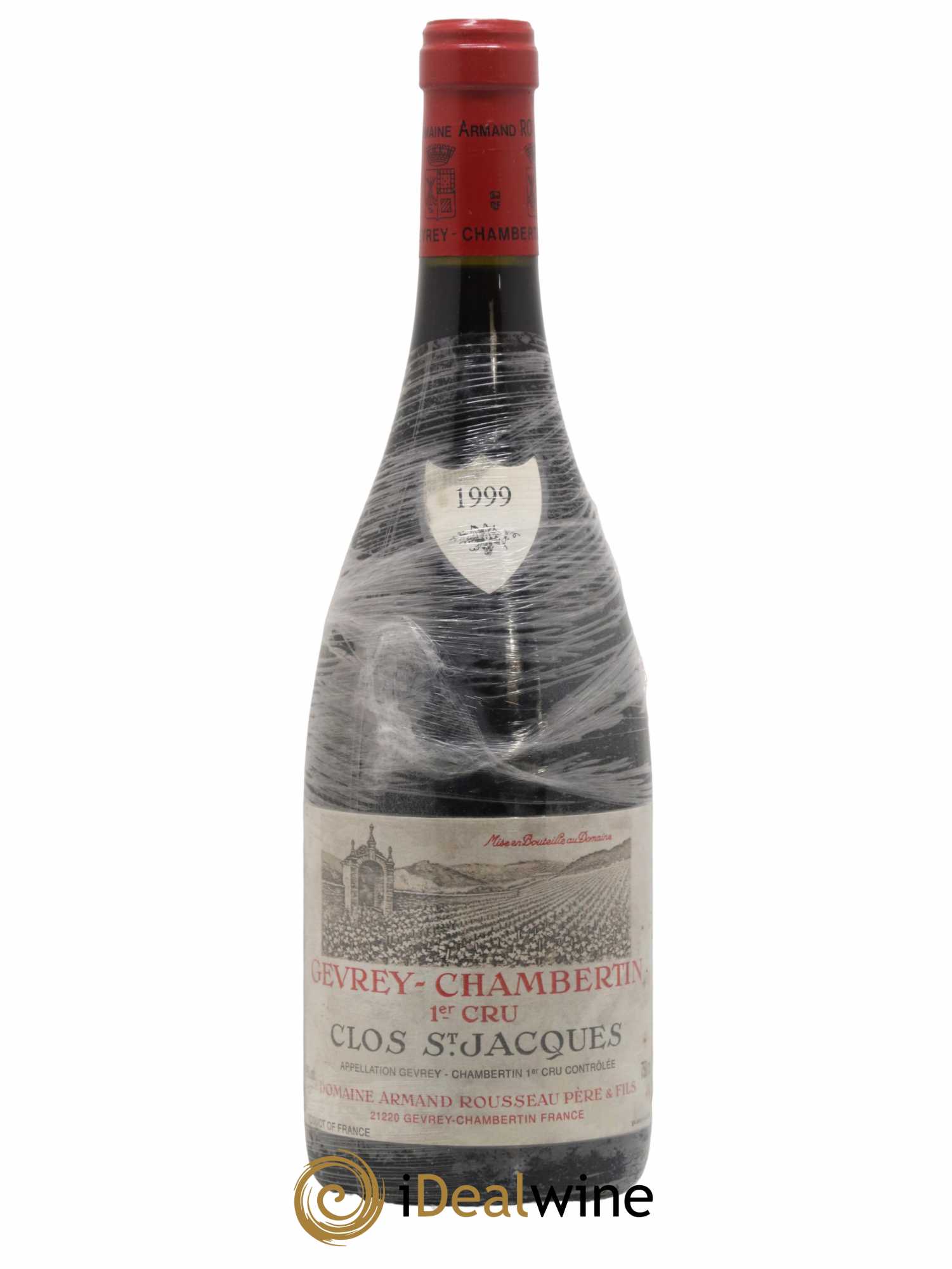 Gevrey-Chambertin 1er Cru Clos Saint-Jacques Armand Rousseau (Domaine) 1999 - Lot de 1 bouteille - 0