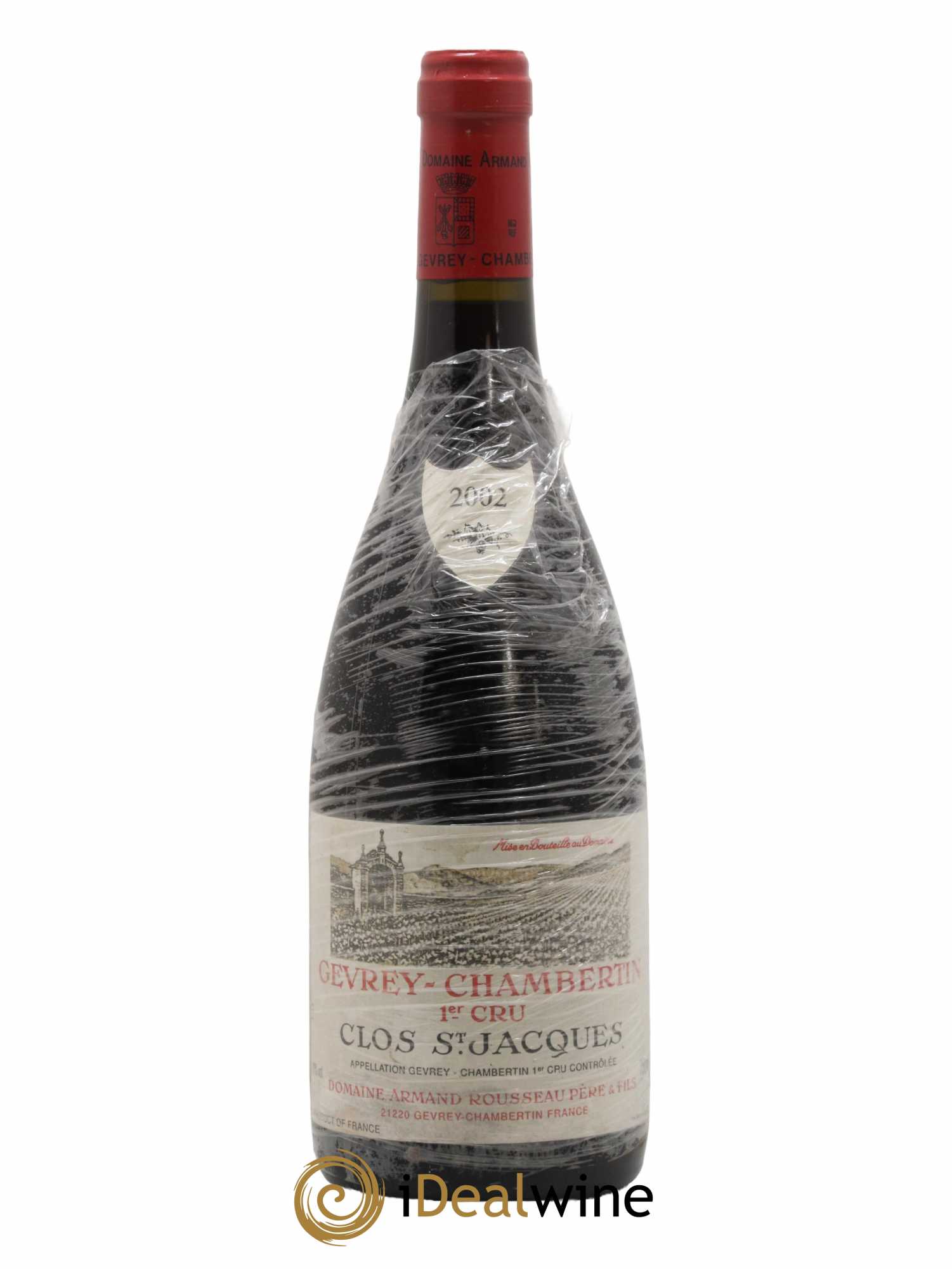 Gevrey-Chambertin 1er Cru Clos Saint-Jacques Armand Rousseau (Domaine) 2002 - Lot de 1 bouteille - 0