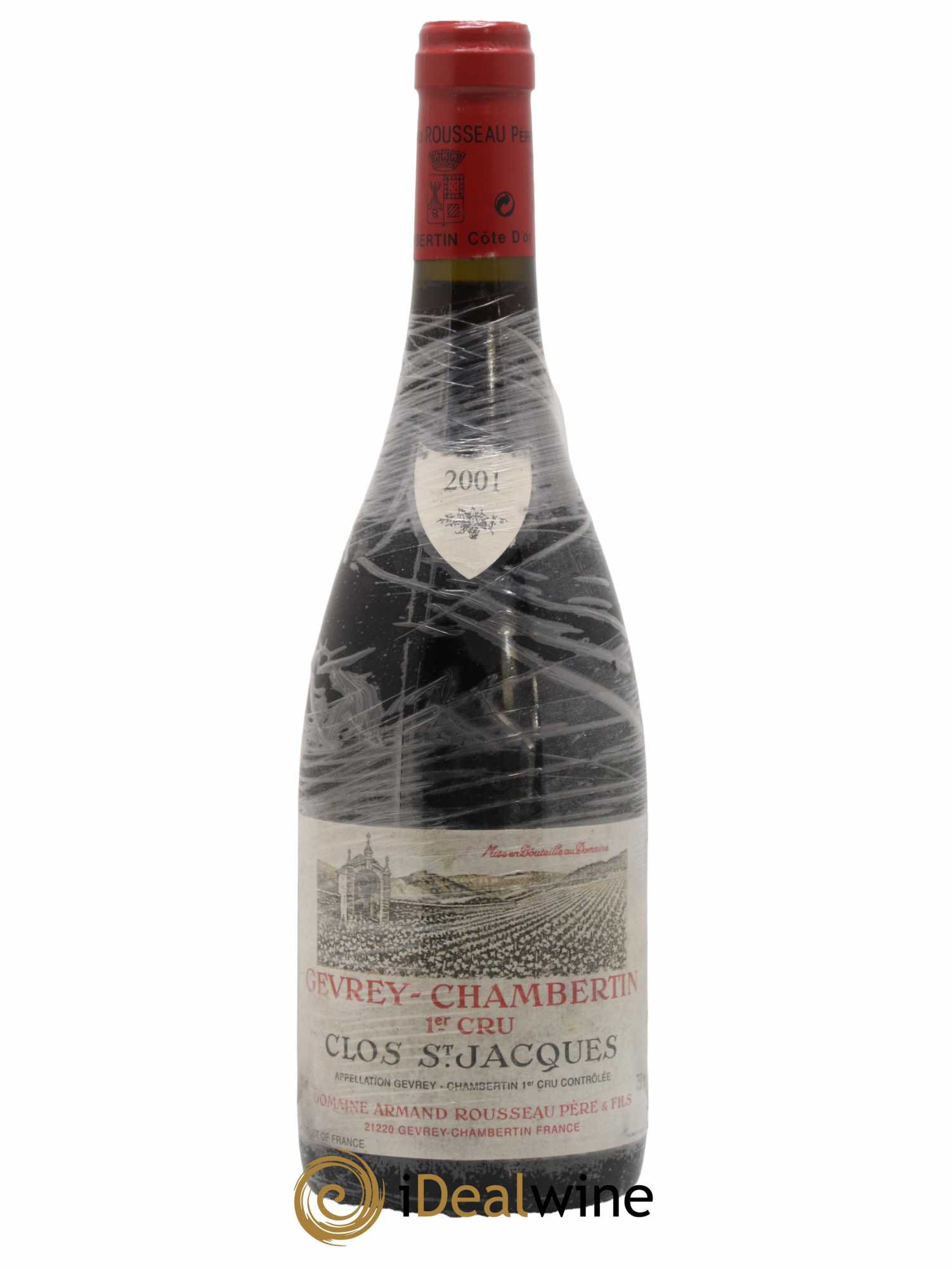 Gevrey-Chambertin 1er Cru Clos Saint-Jacques Armand Rousseau (Domaine) 2001 - Lot de 1 bouteille - 0