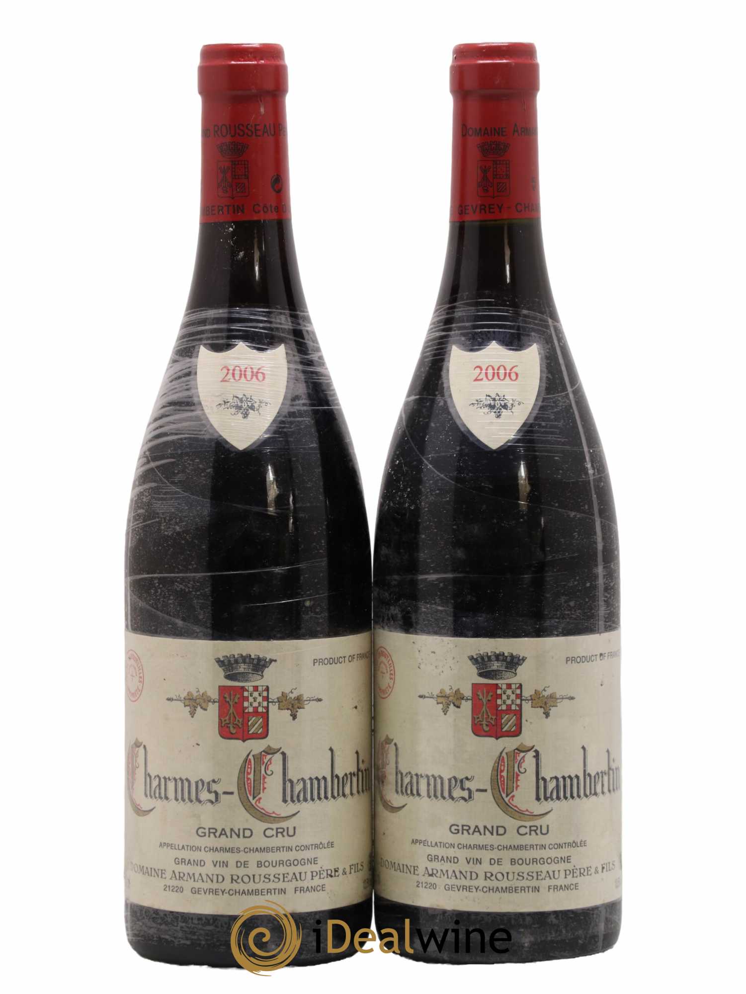 Charmes-Chambertin Grand Cru Armand Rousseau (Domaine) 2006 - Lot de 2 bouteilles - 0