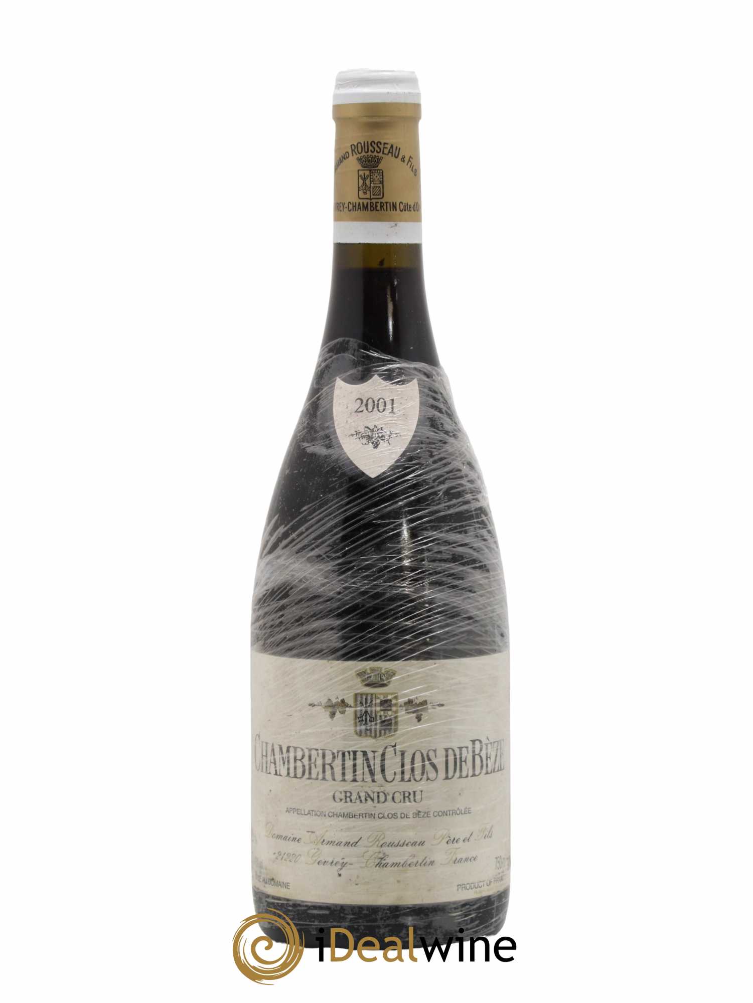 Chambertin Clos de Bèze Grand Cru Armand Rousseau (Domaine) 2001 - Lot de 1 bouteille - 0