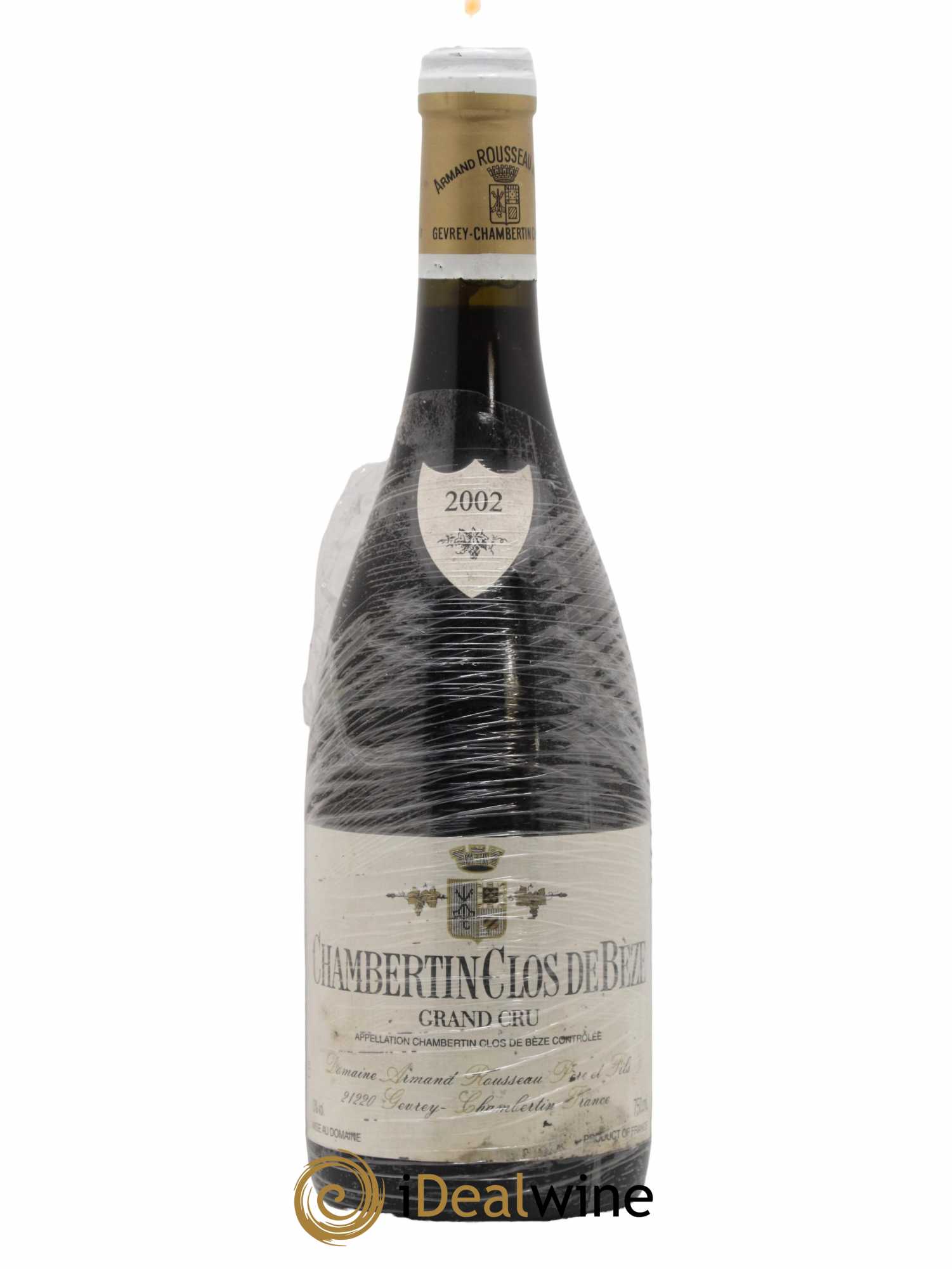 Chambertin Clos de Bèze Grand Cru Armand Rousseau (Domaine) 2002 - Lot de 1 bouteille - 0
