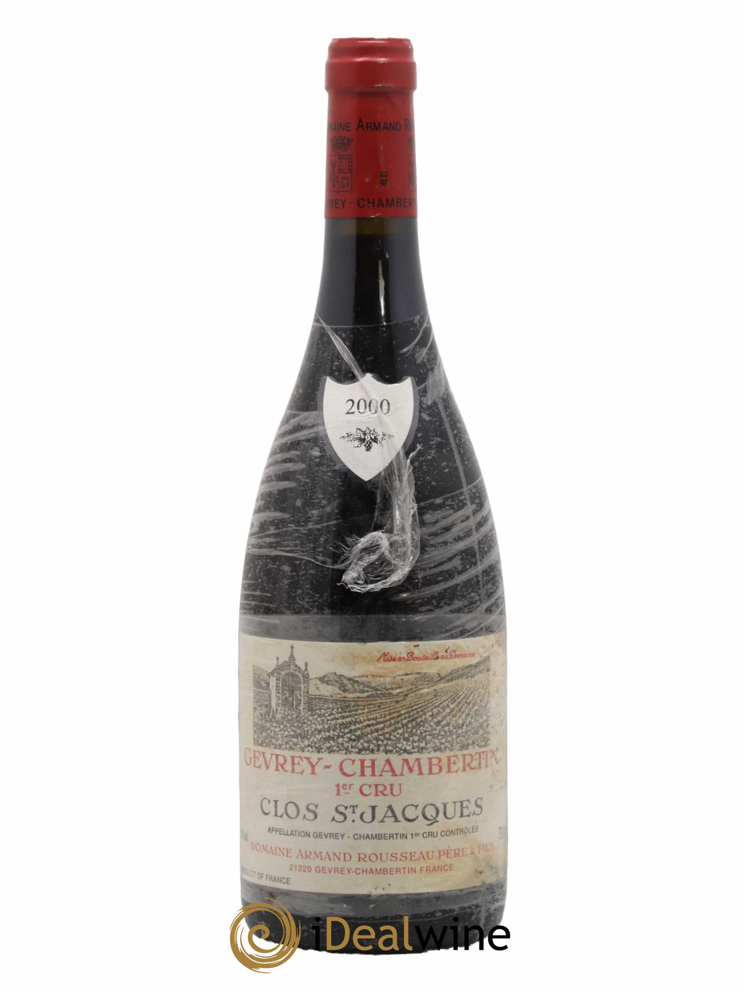 Gevrey-Chambertin 1er Cru Clos Saint-Jacques Armand Rousseau (Domaine) 2000 - Lot de 1 bouteille - 0