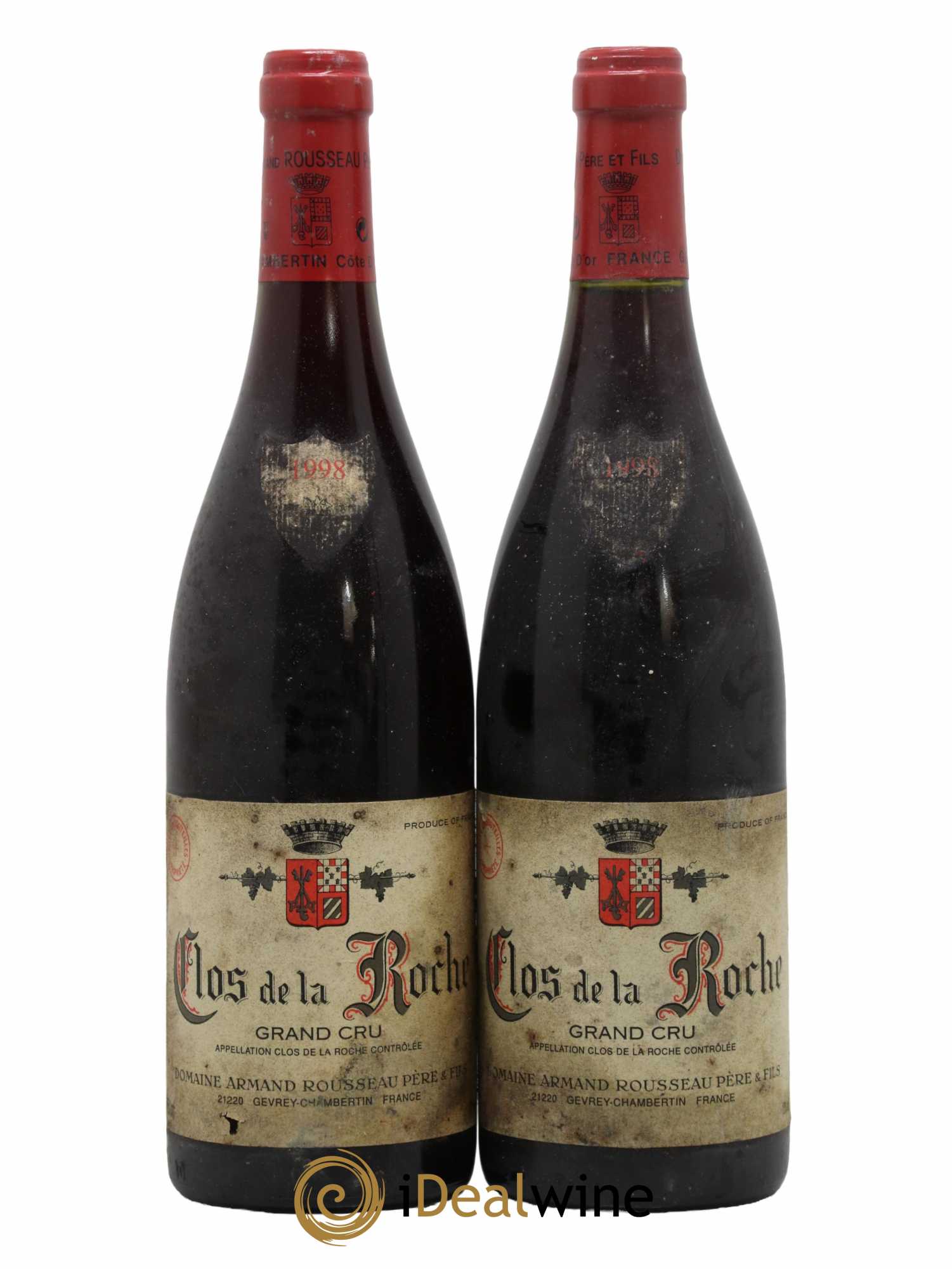 Clos de la Roche Grand Cru Armand Rousseau (Domaine) 1998 - Posten von 2 Flaschen - 0