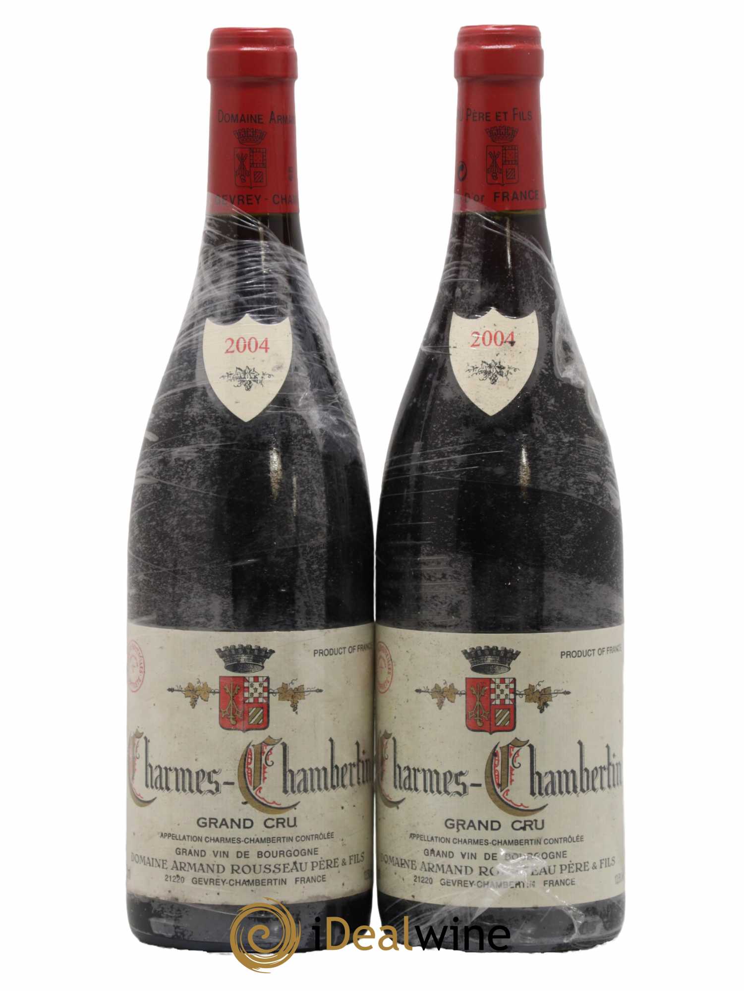 Charmes-Chambertin Grand Cru Armand Rousseau (Domaine) 2004 - Lot de 2 bouteilles - 0