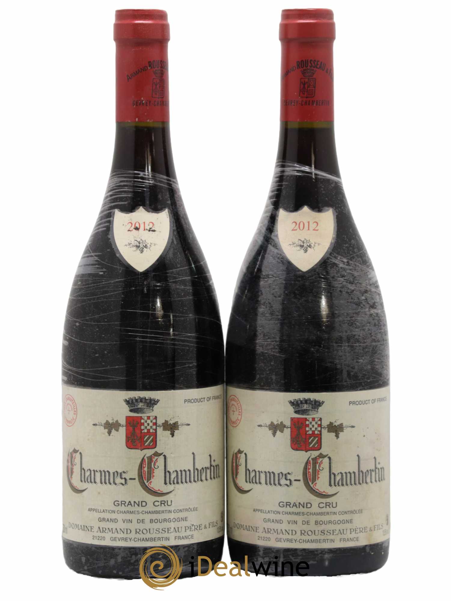 Charmes-Chambertin Grand Cru Armand Rousseau (Domaine) 2012 - Lot de 2 bouteilles - 0