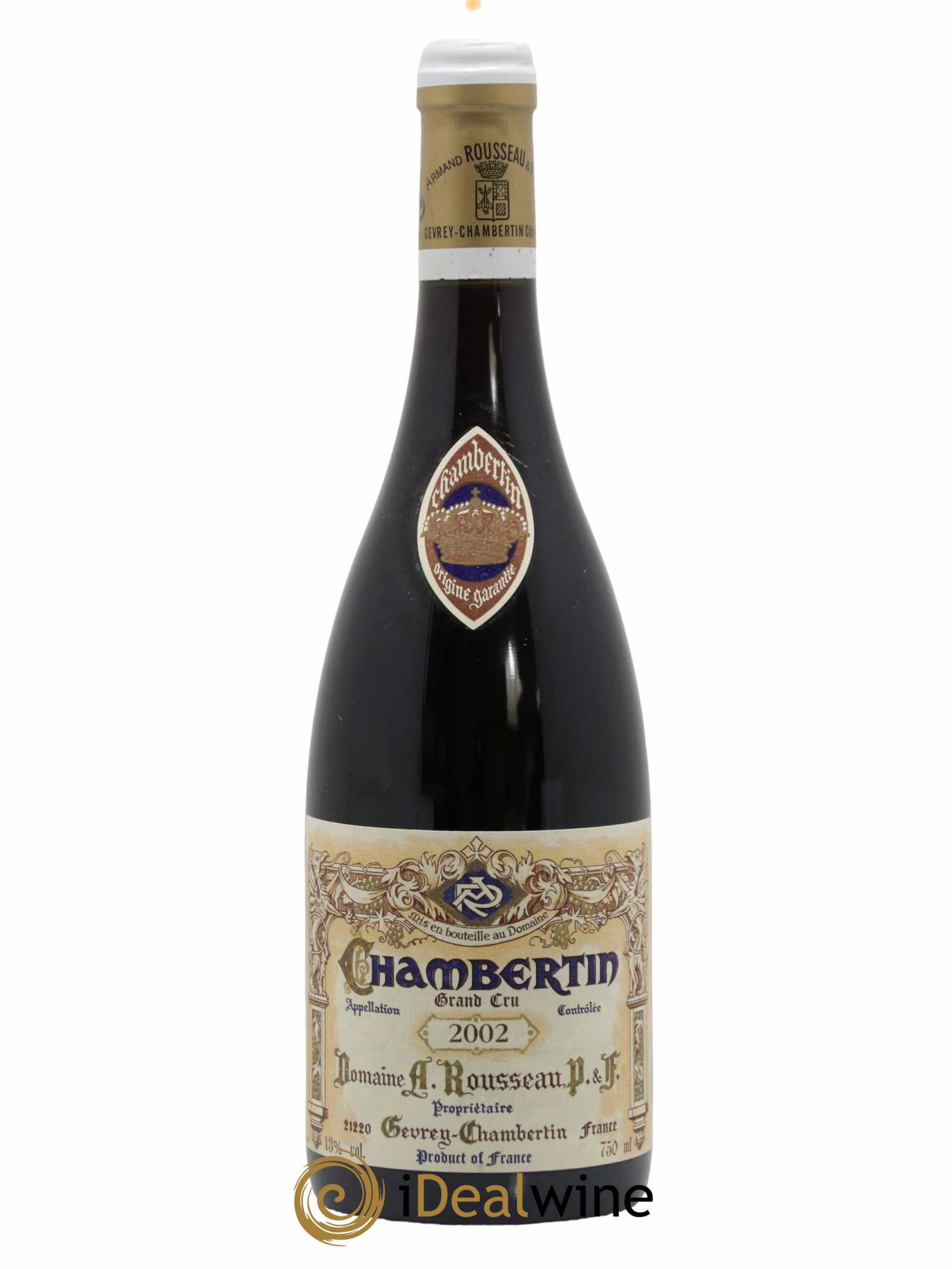 Chambertin Grand Cru Armand Rousseau (Domaine) 2002 - Lot de 1 bouteille - 0