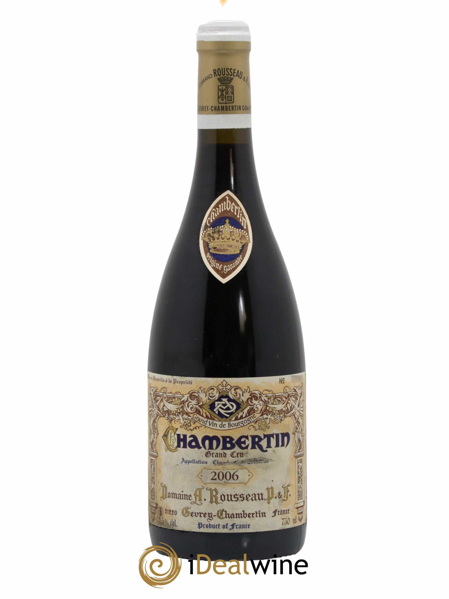 Chambertin Grand Cru Armand Rousseau (Domaine) 2006 - Lot de 1 bouteille - 0