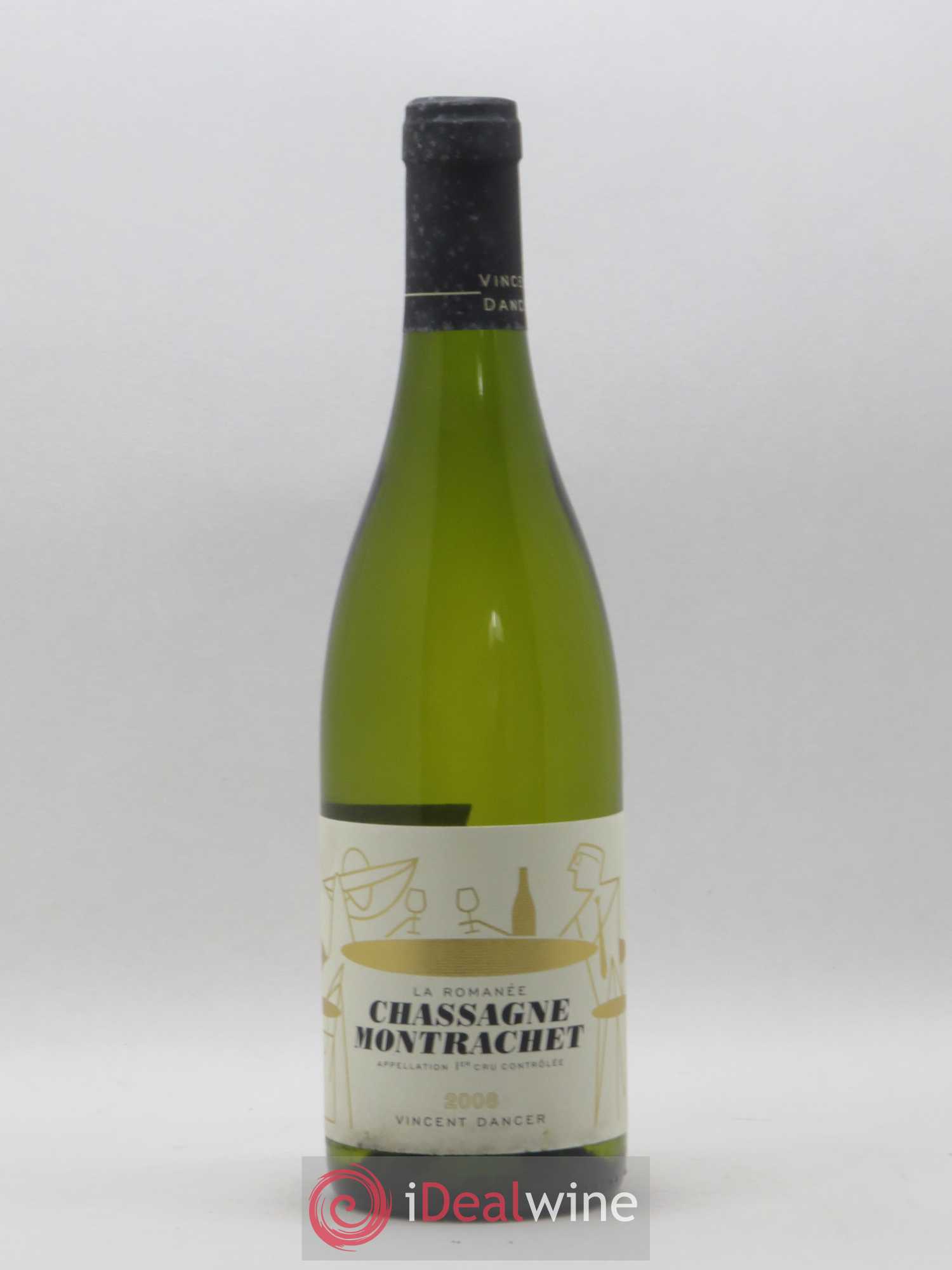 Chassagne-Montrachet 1er Cru La Romanée Vincent Dancer 2008 - Lot de 1 bouteille - 0