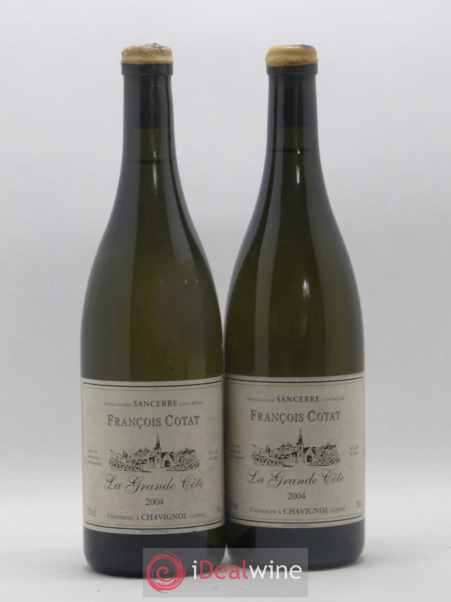 Sancerre La Grande Côte François Cotat 2004 - Lot de 2 bouteilles - 0