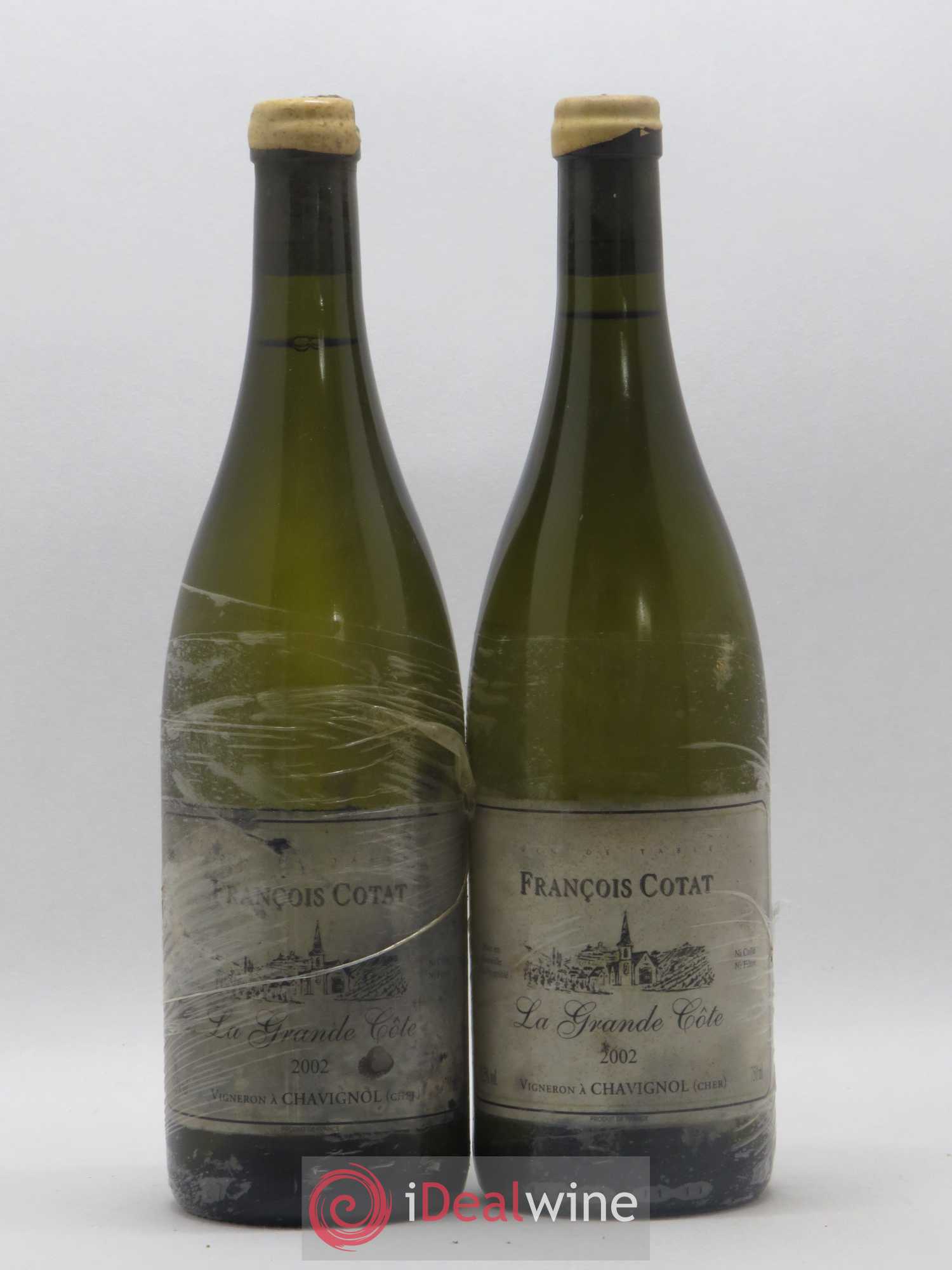 Sancerre La Grande Côte François Cotat 2002 - Lot de 2 bouteilles - 0