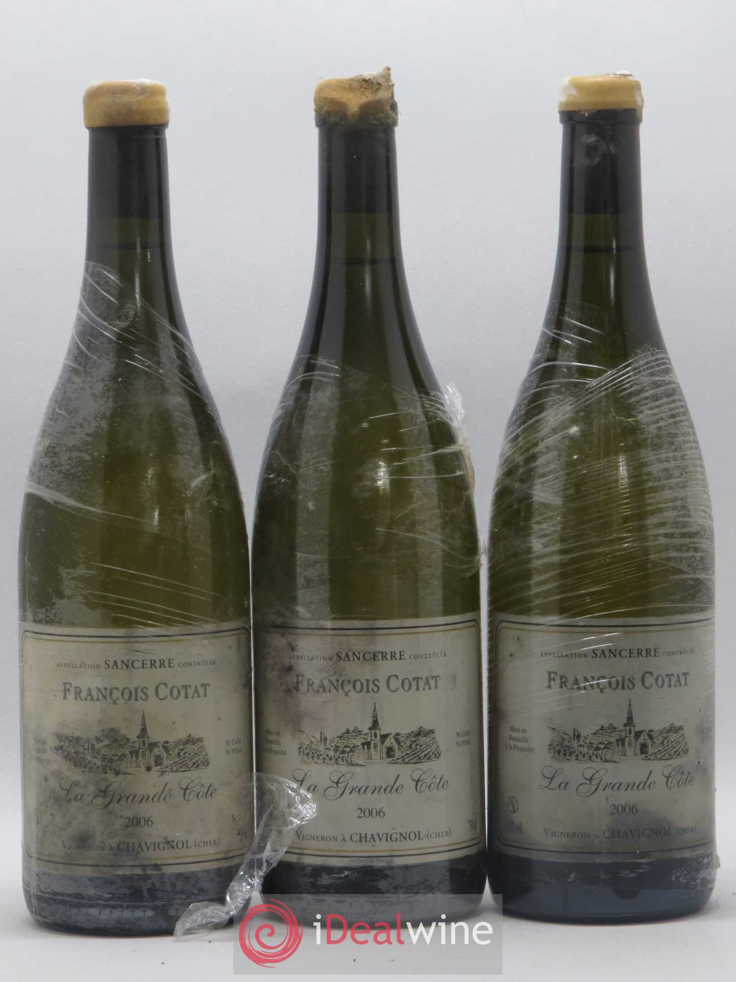 Sancerre La Grande Côte François Cotat 2006 - Lot de 3 bouteilles - 0