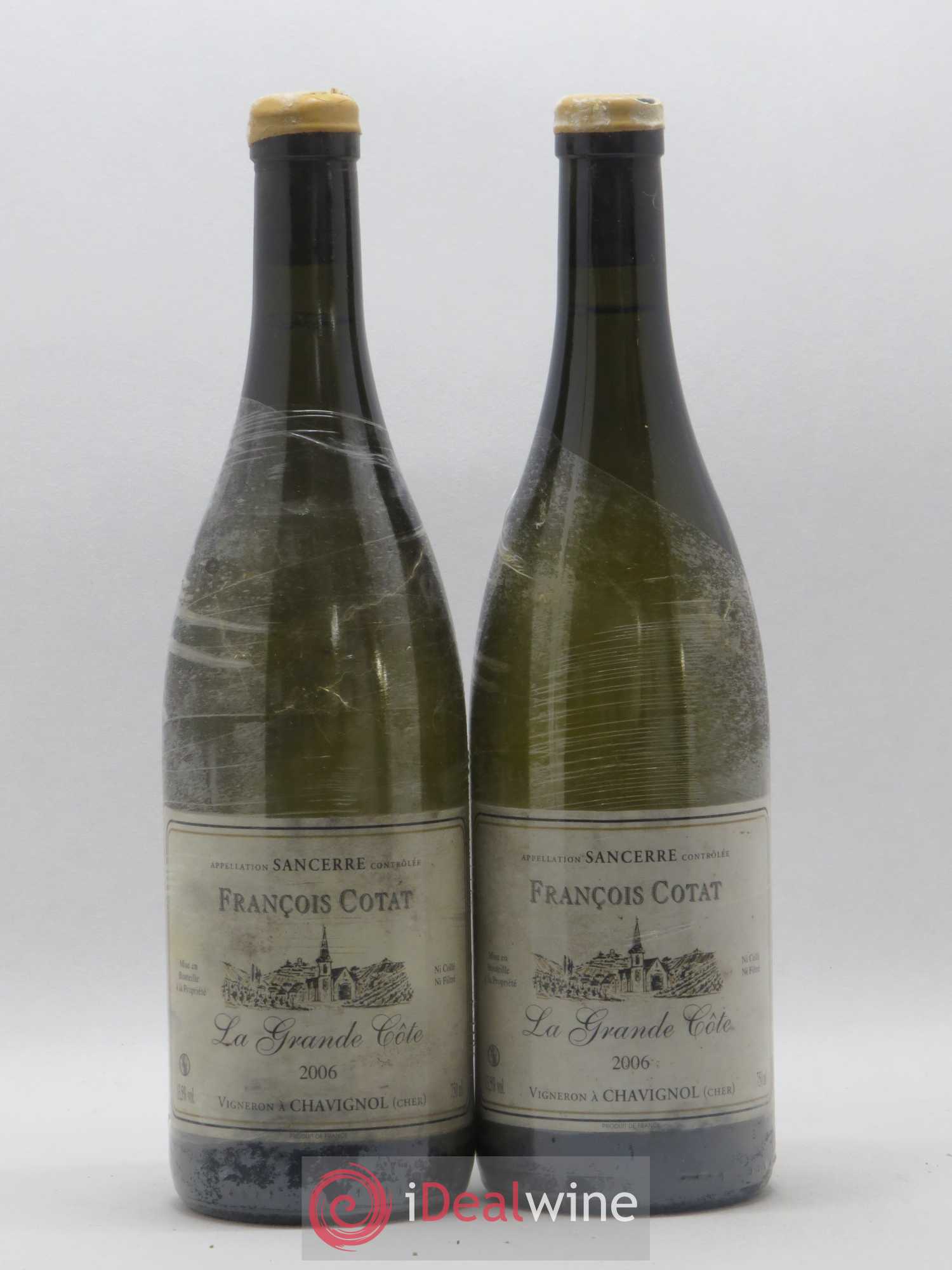 Sancerre La Grande Côte François Cotat 2006 - Lot de 2 bouteilles - 0