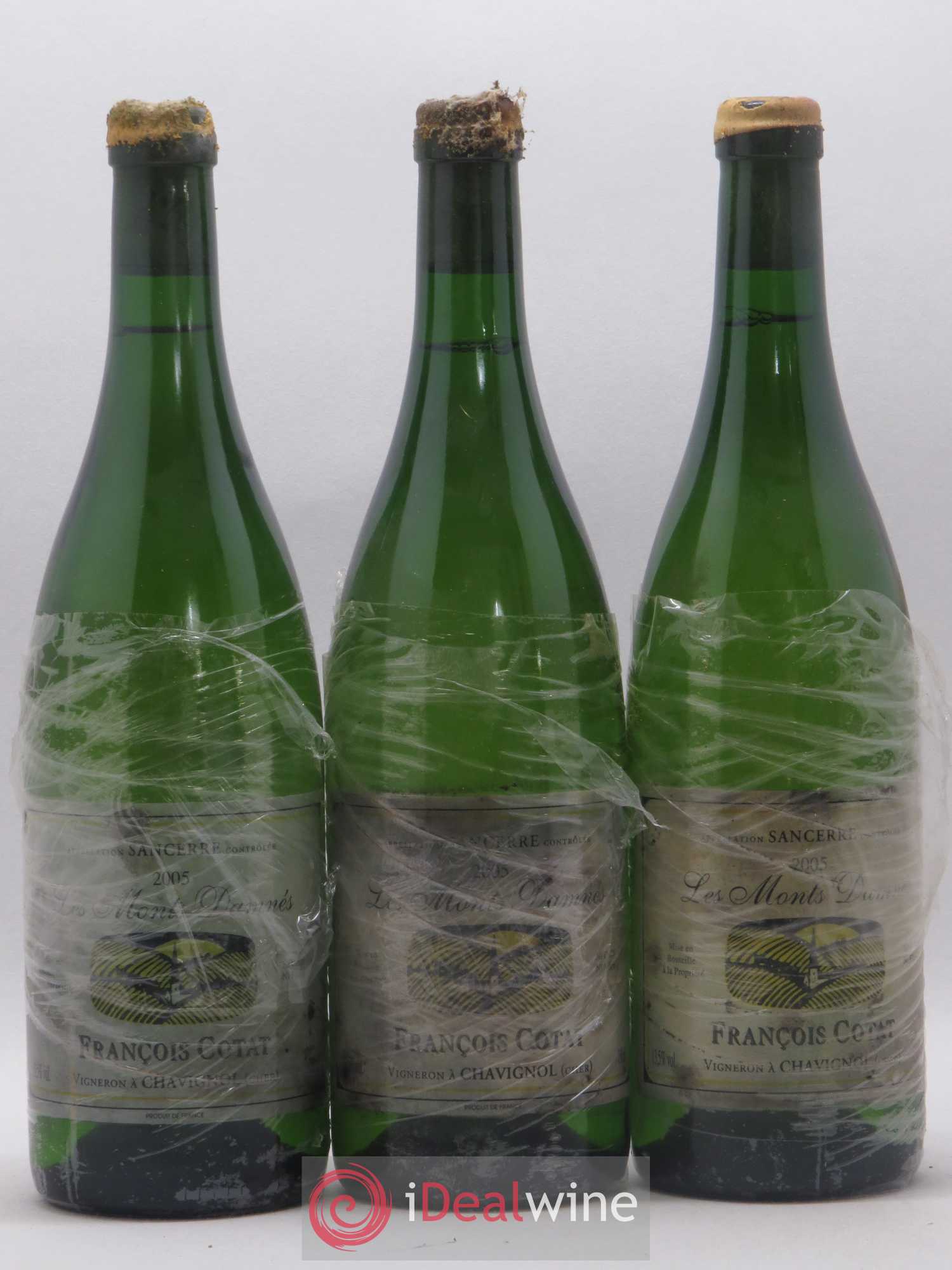 Sancerre Les Monts Damnés François Cotat 2005 - Lot de 3 bouteilles - 0