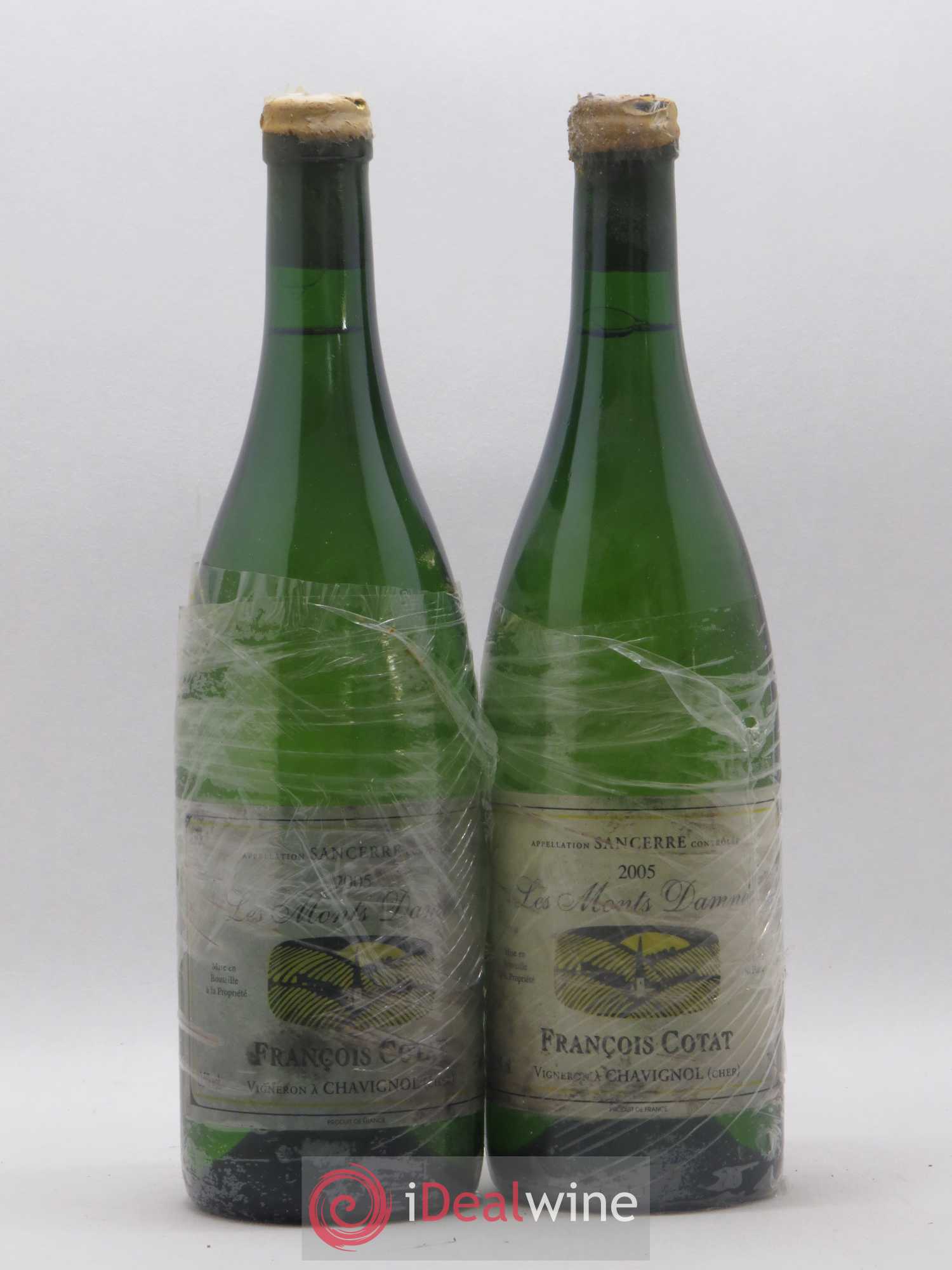 Sancerre Les Monts Damnés François Cotat 2005 - Posten von 2 Flaschen - 0