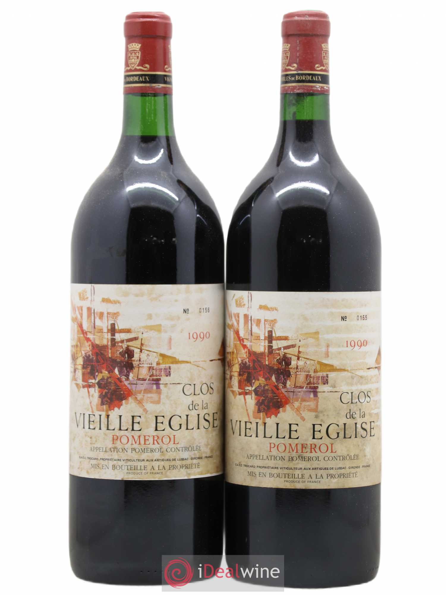 Clos de la Vieille Eglise 1990 - Lot de 2 magnums - 0