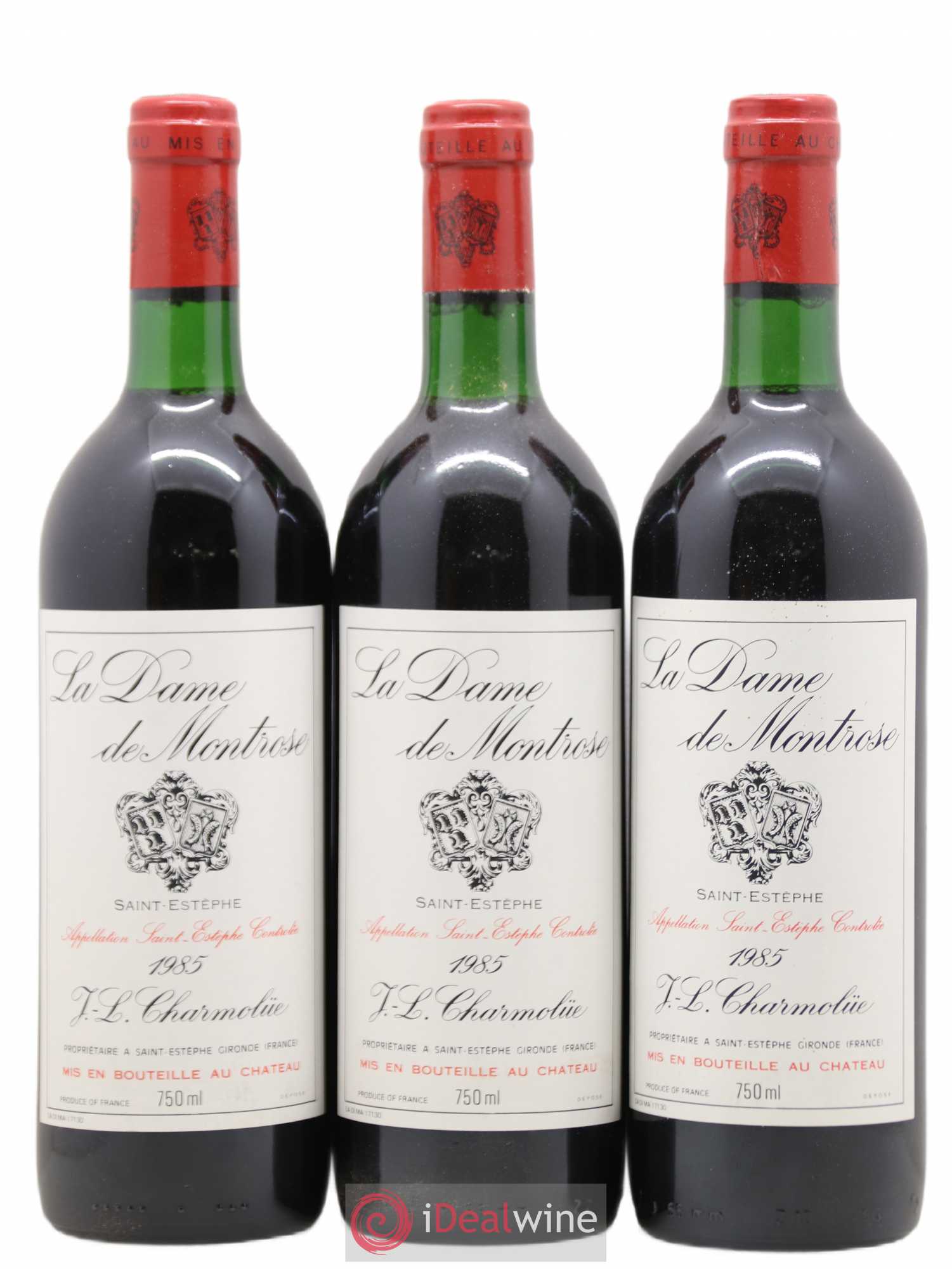 La Dame de Montrose Second Vin 1985 - Lot de 12 bouteilles - 3