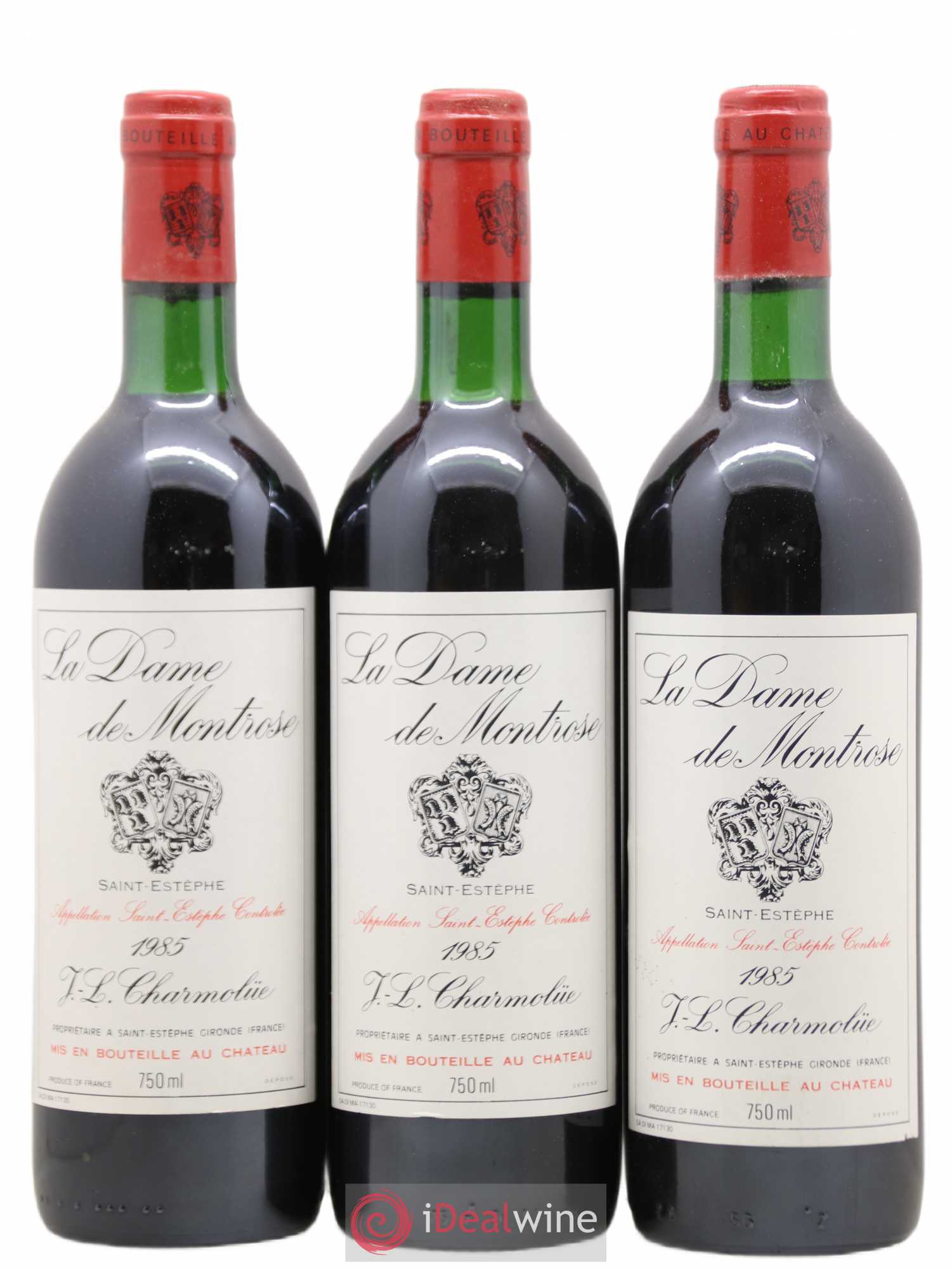 La Dame de Montrose Second Vin 1985 - Lot de 12 bouteilles - 4