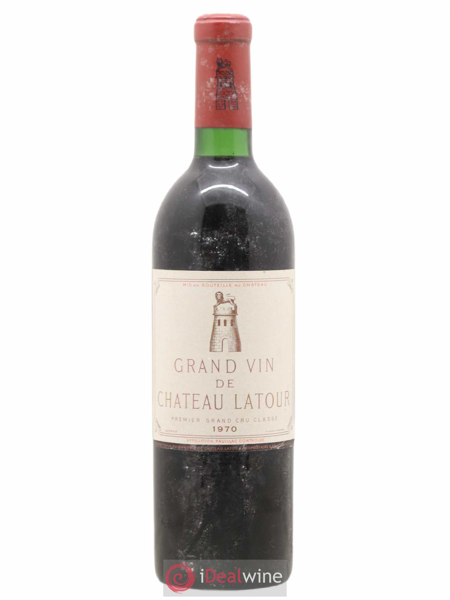 Château Latour 1er Grand Cru Classé 1970 - Lot de 1 bouteille - 0
