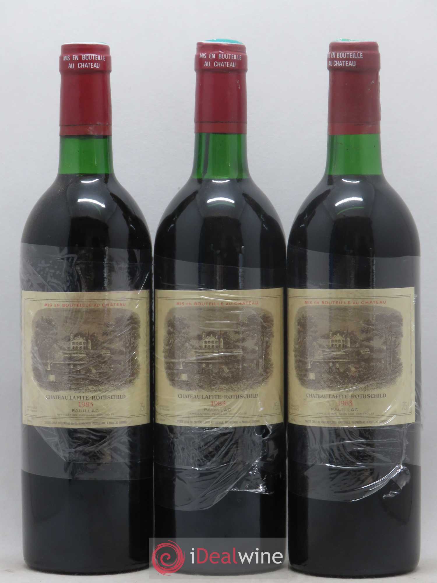 Château Lafite Rothschild 1er Grand Cru Classé 1983 - Lot de 6 bouteilles - 1