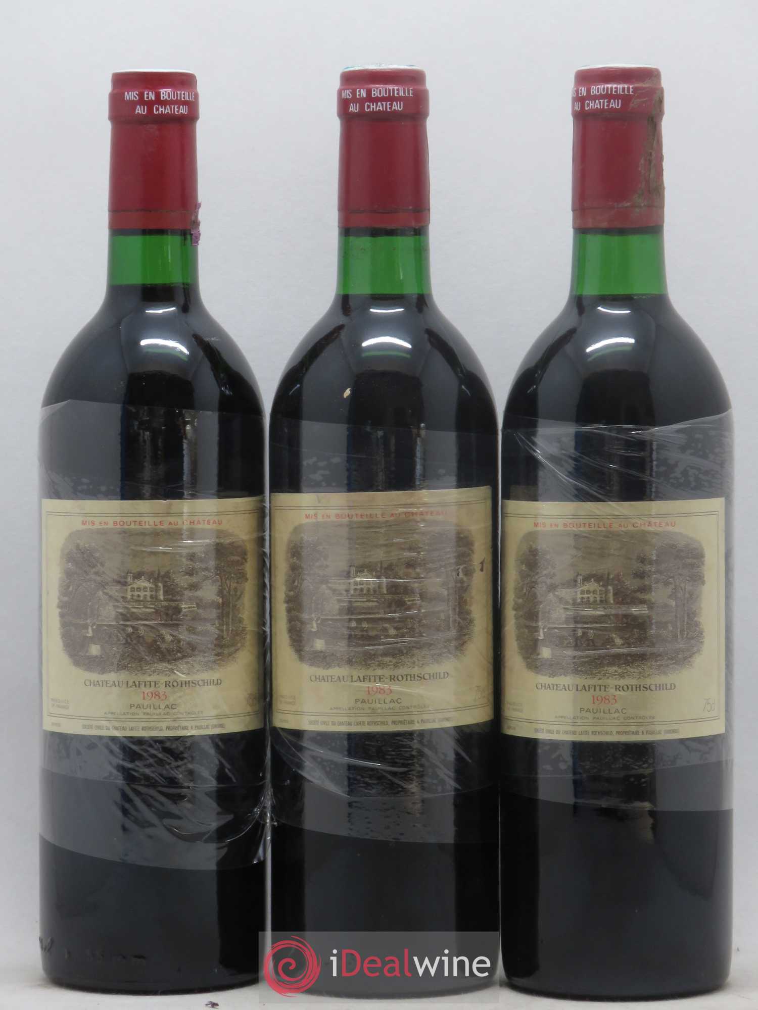 Château Lafite Rothschild 1er Grand Cru Classé 1983 - Lot de 6 bouteilles - 2