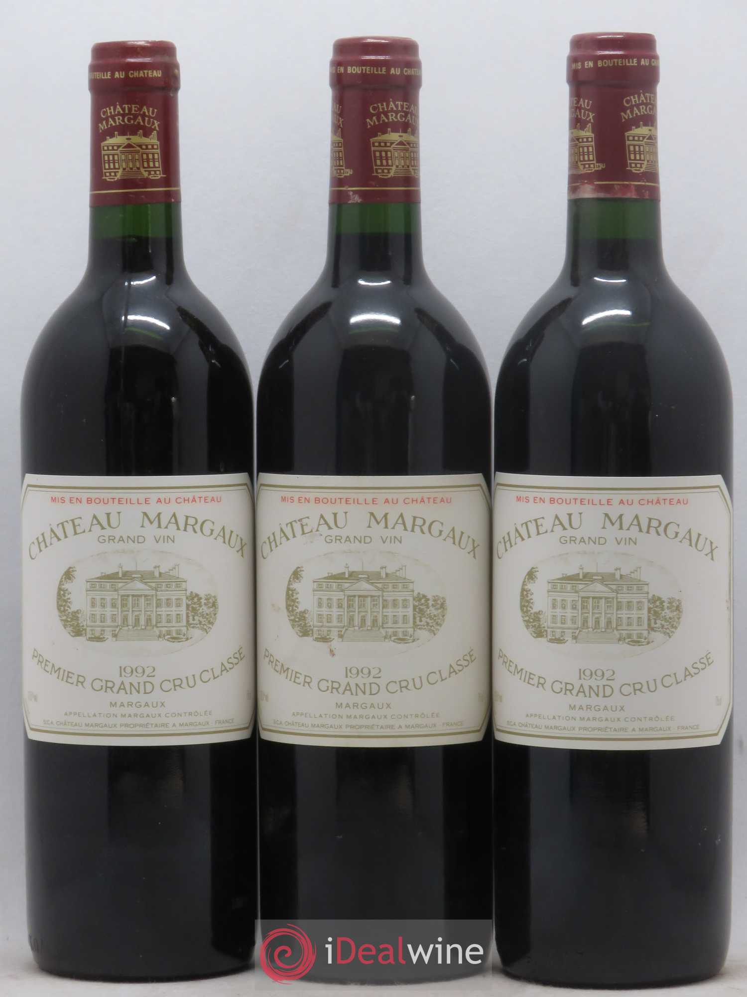 Château Margaux 1er Grand Cru Classé 1992 - Lot de 6 bouteilles - 2