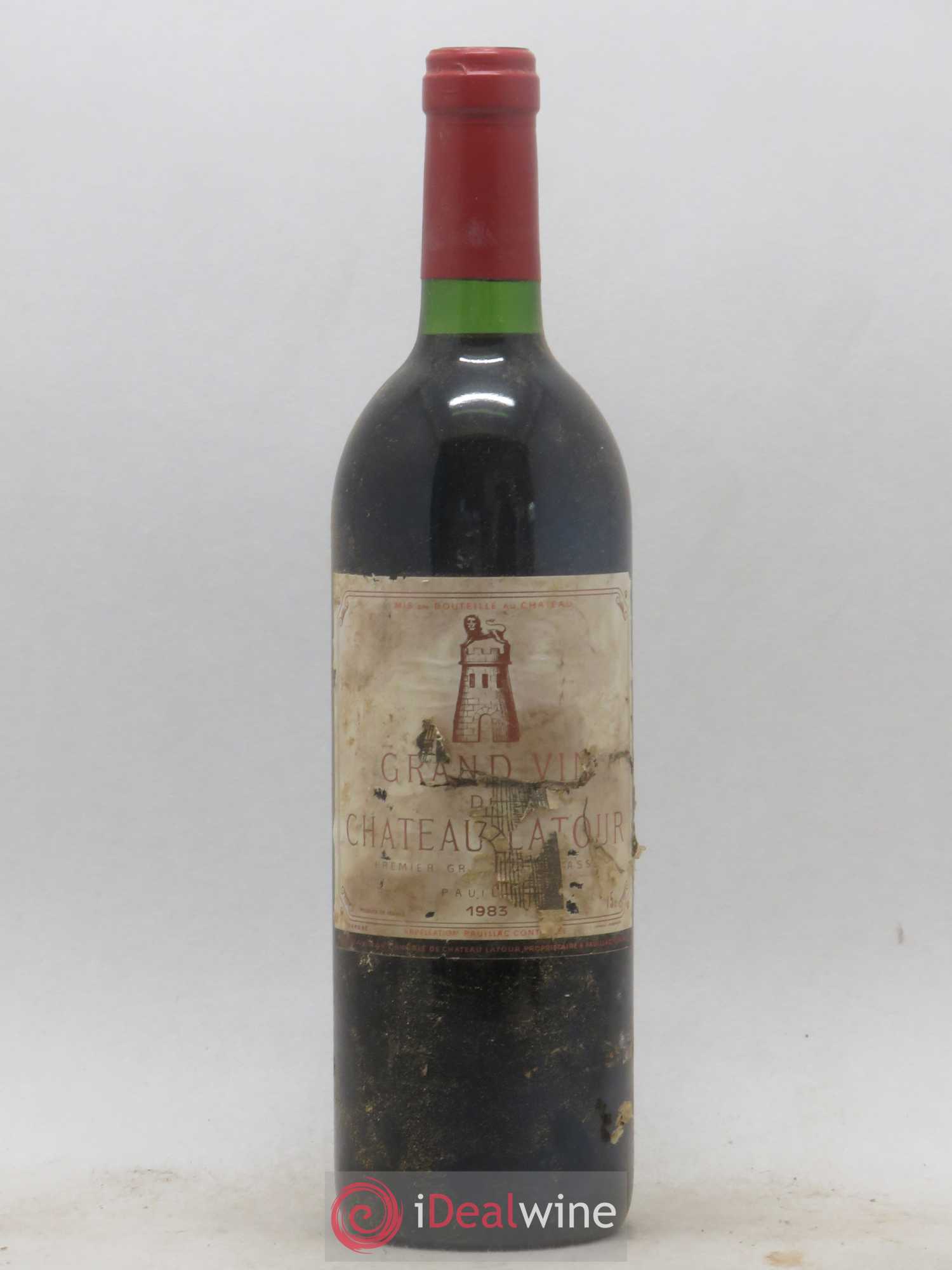 Château Latour 1er Grand Cru Classé 1983 - Lot de 1 bouteille - 0
