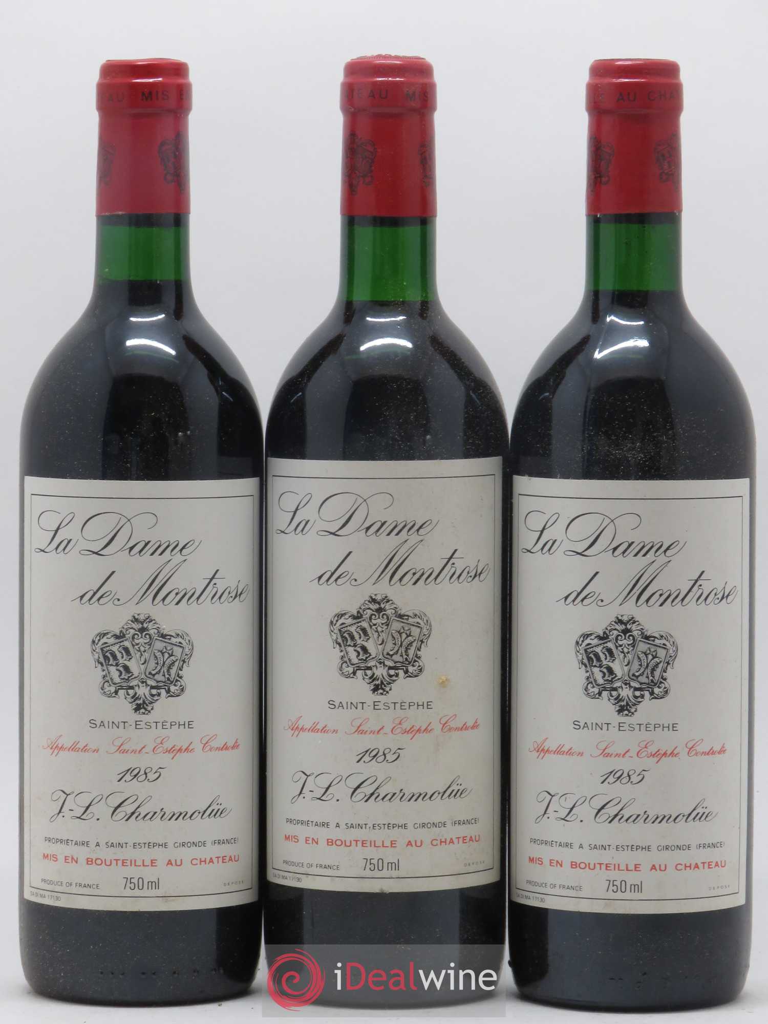 La Dame de Montrose Second Vin 1985 - Lot de 6 bouteilles - 2