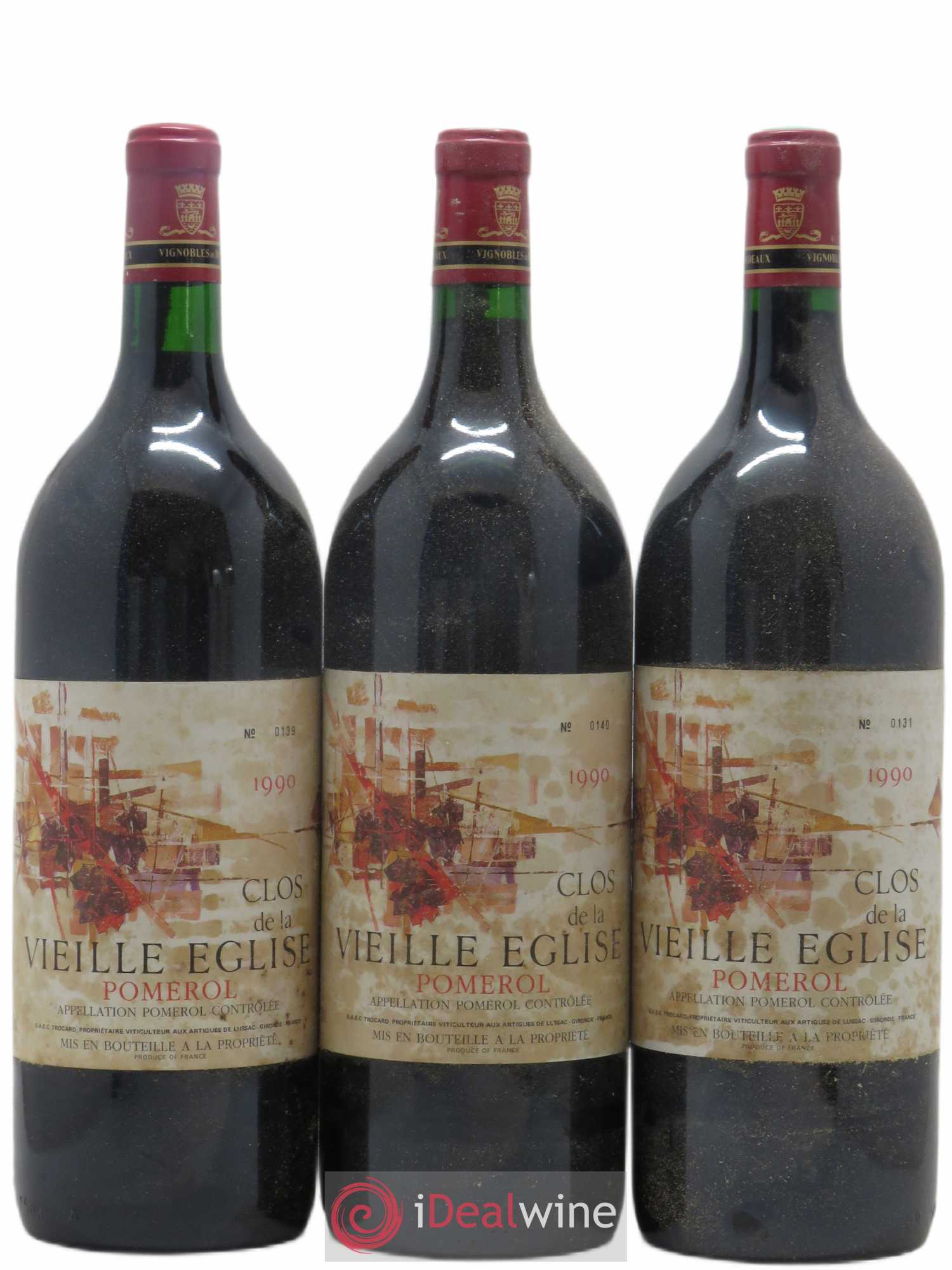 Clos de la Vieille Eglise 1990 - Posten von 3 Magnum - 0